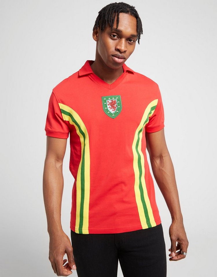 undefined | Official Team Wales Home 1976 Shirt Men's