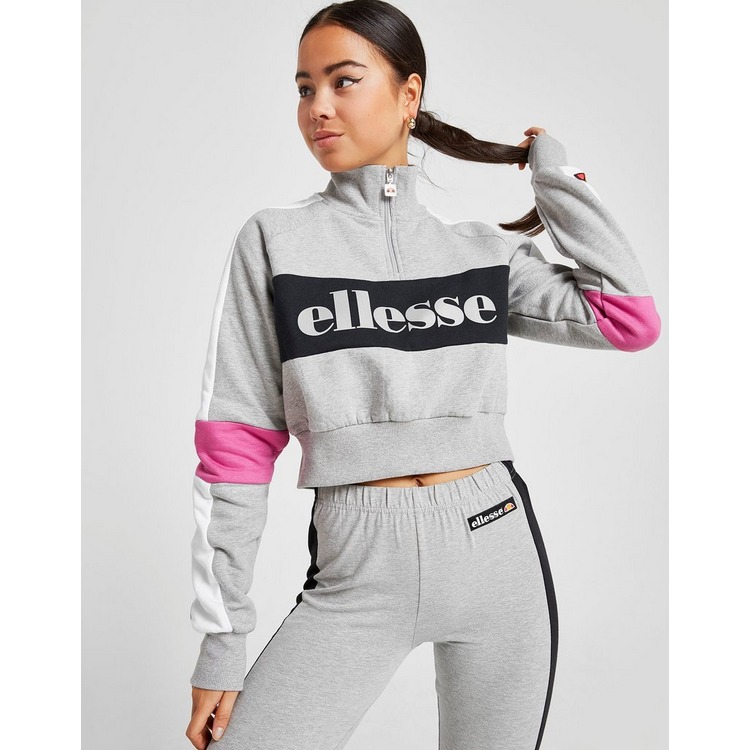 Ellesse Reflective Logo 1/4 Zip Sweatshirt
