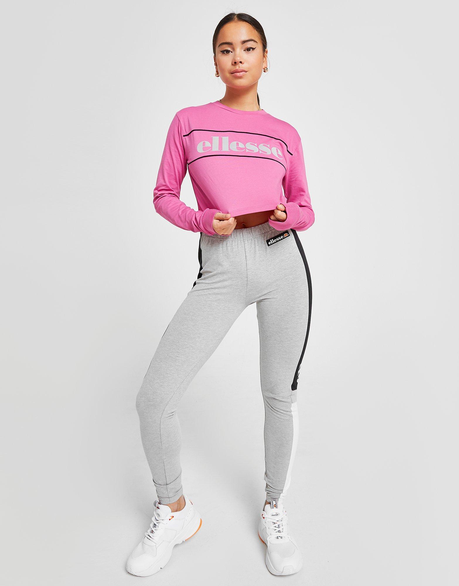 ellesse crop top long sleeve