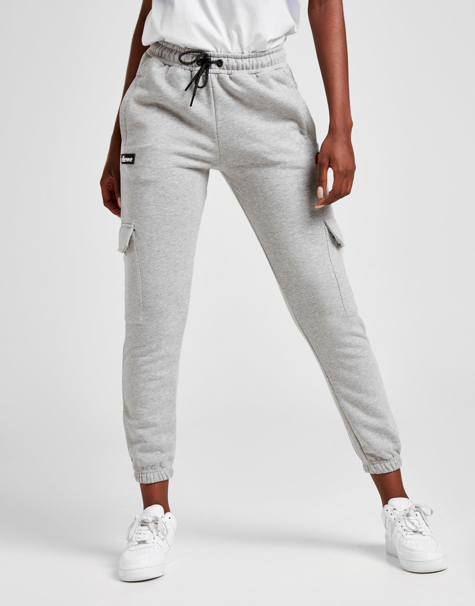 ellesse cargo fleece joggers womens