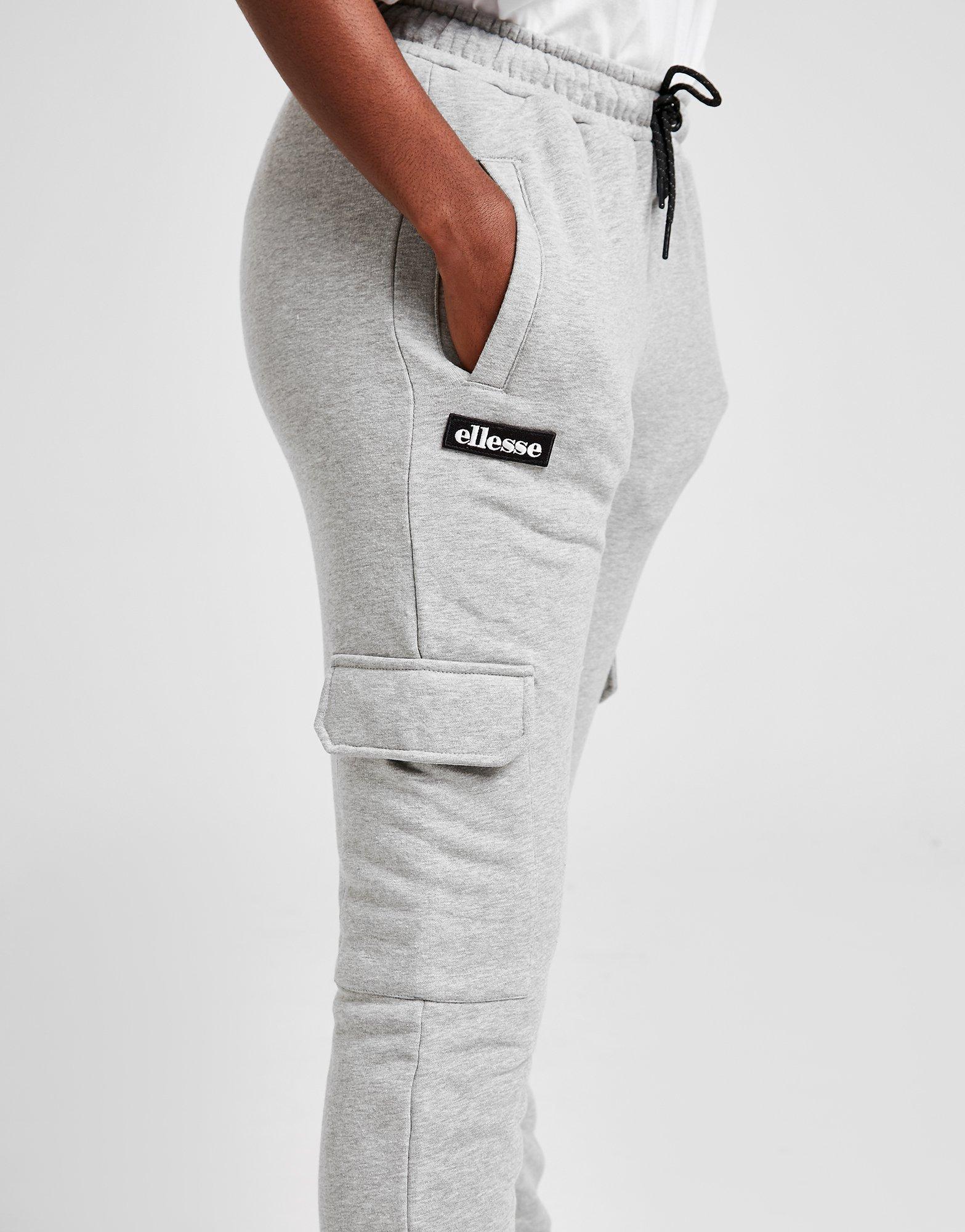 ellesse cargo fleece joggers womens