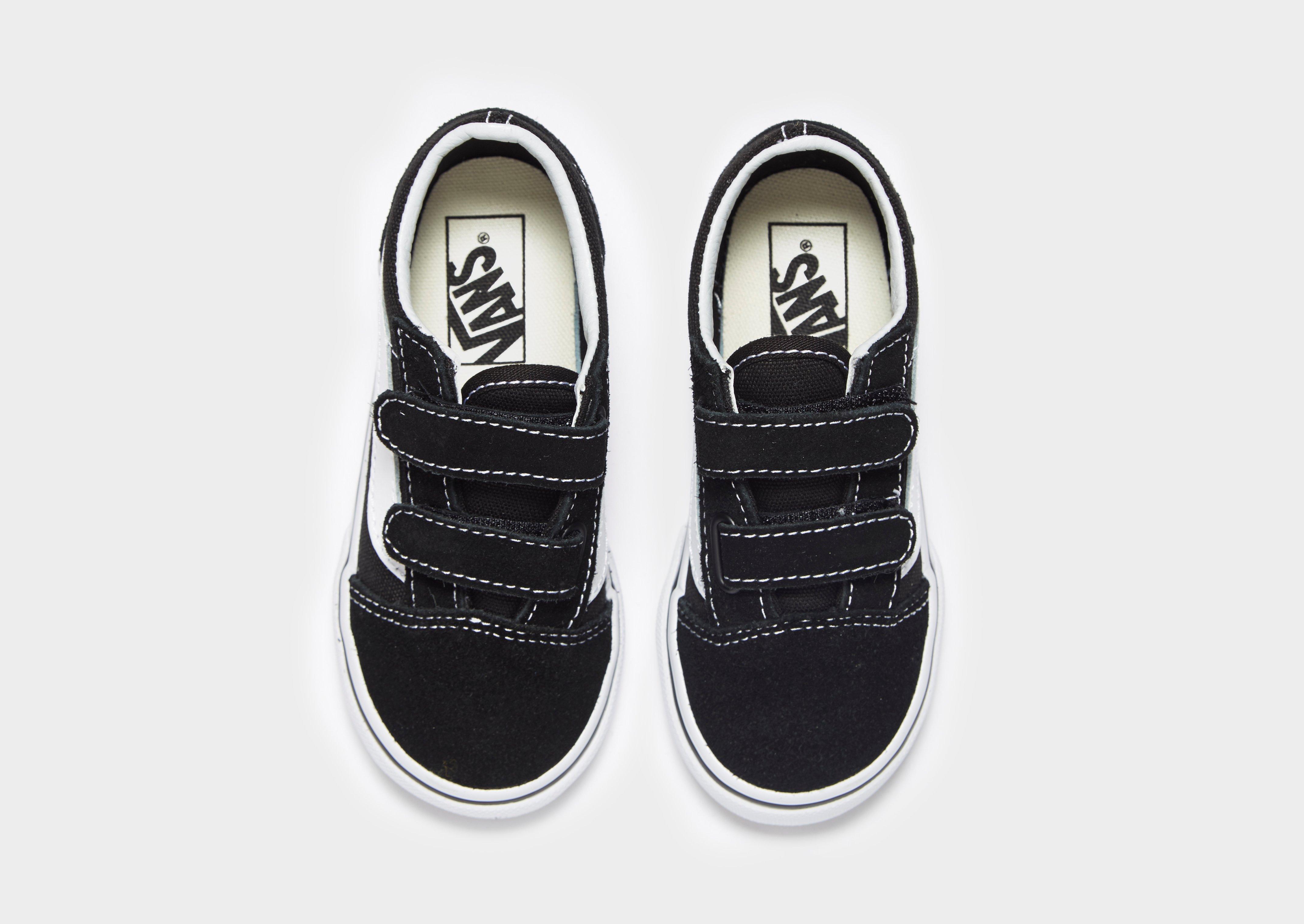 infant black and white vans