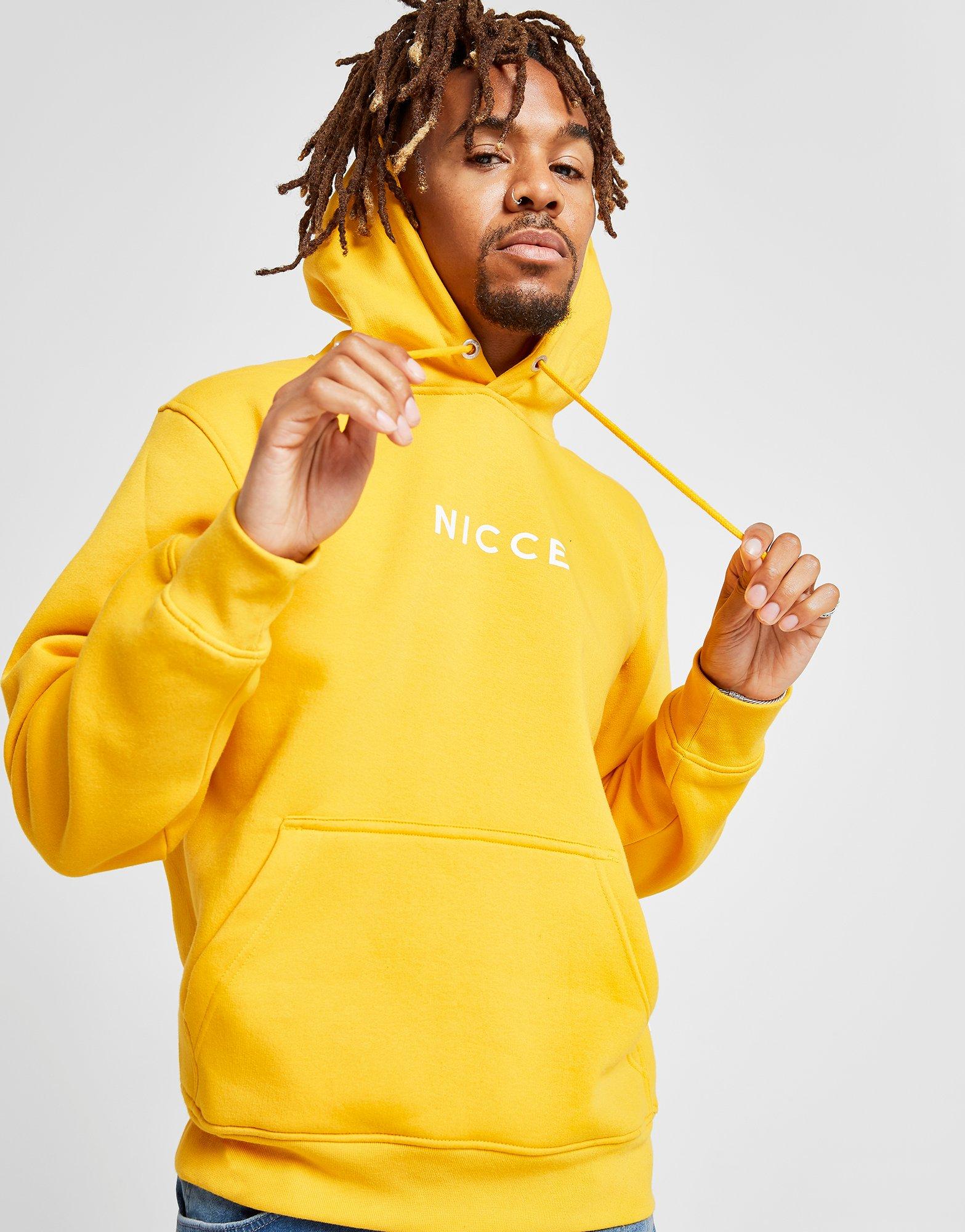 nicce yellow hoodie