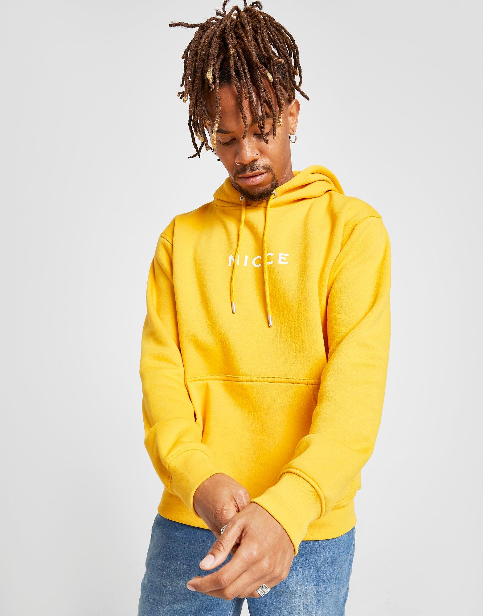 nicce hoodie yellow