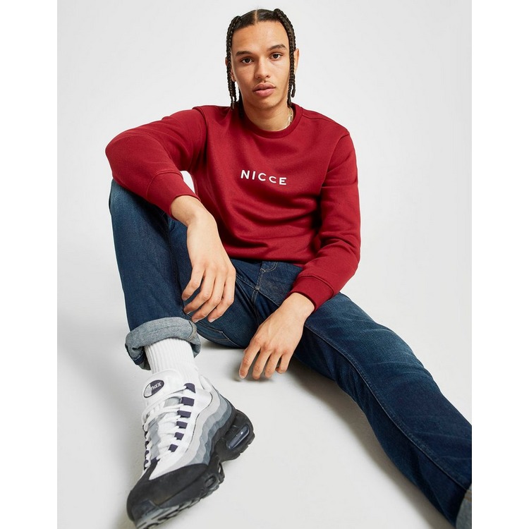 Nicce Centre Logo Crew Sweatshirt