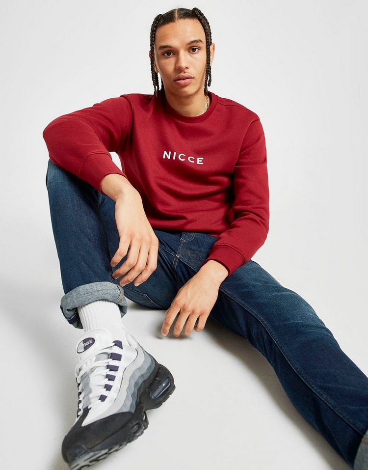 Nicce Centre Logo Crew Sweatshirt