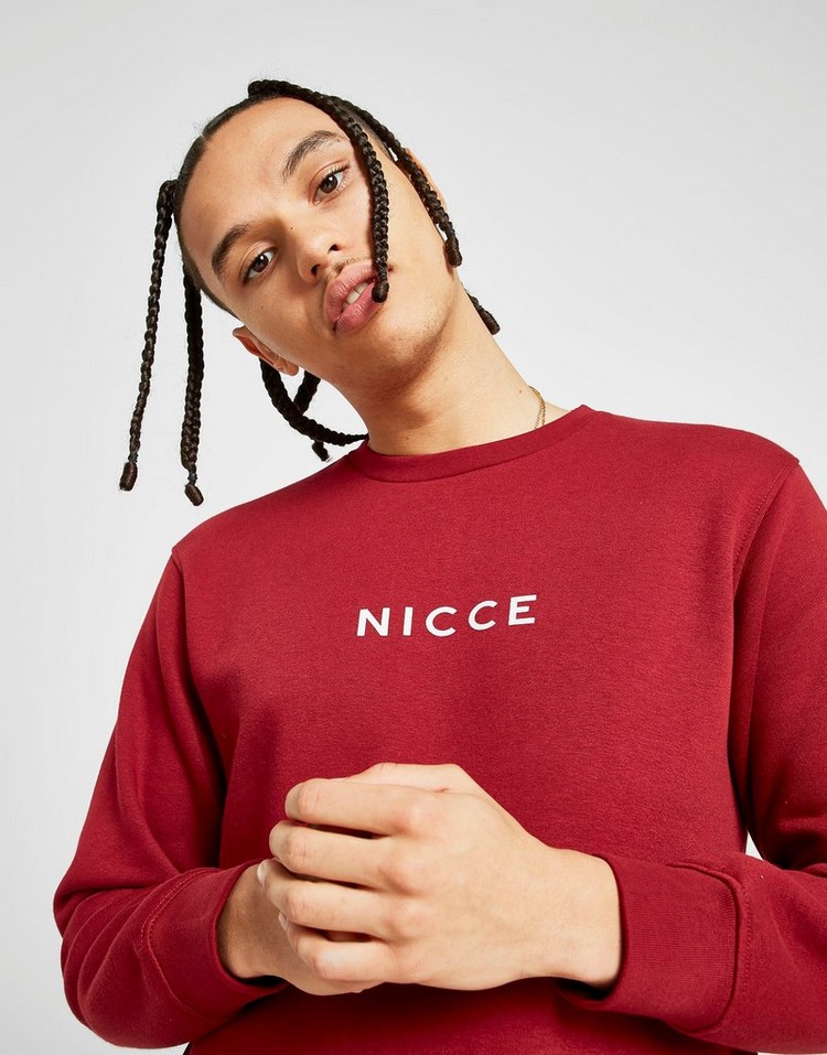 Nicce Centre Logo Crew Sweatshirt