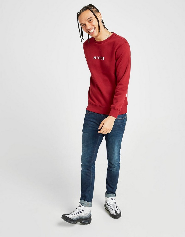 Nicce Centre Logo Crew Sweatshirt