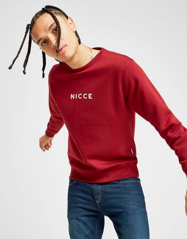 Nicce Centre Logo Crew Sweatshirt