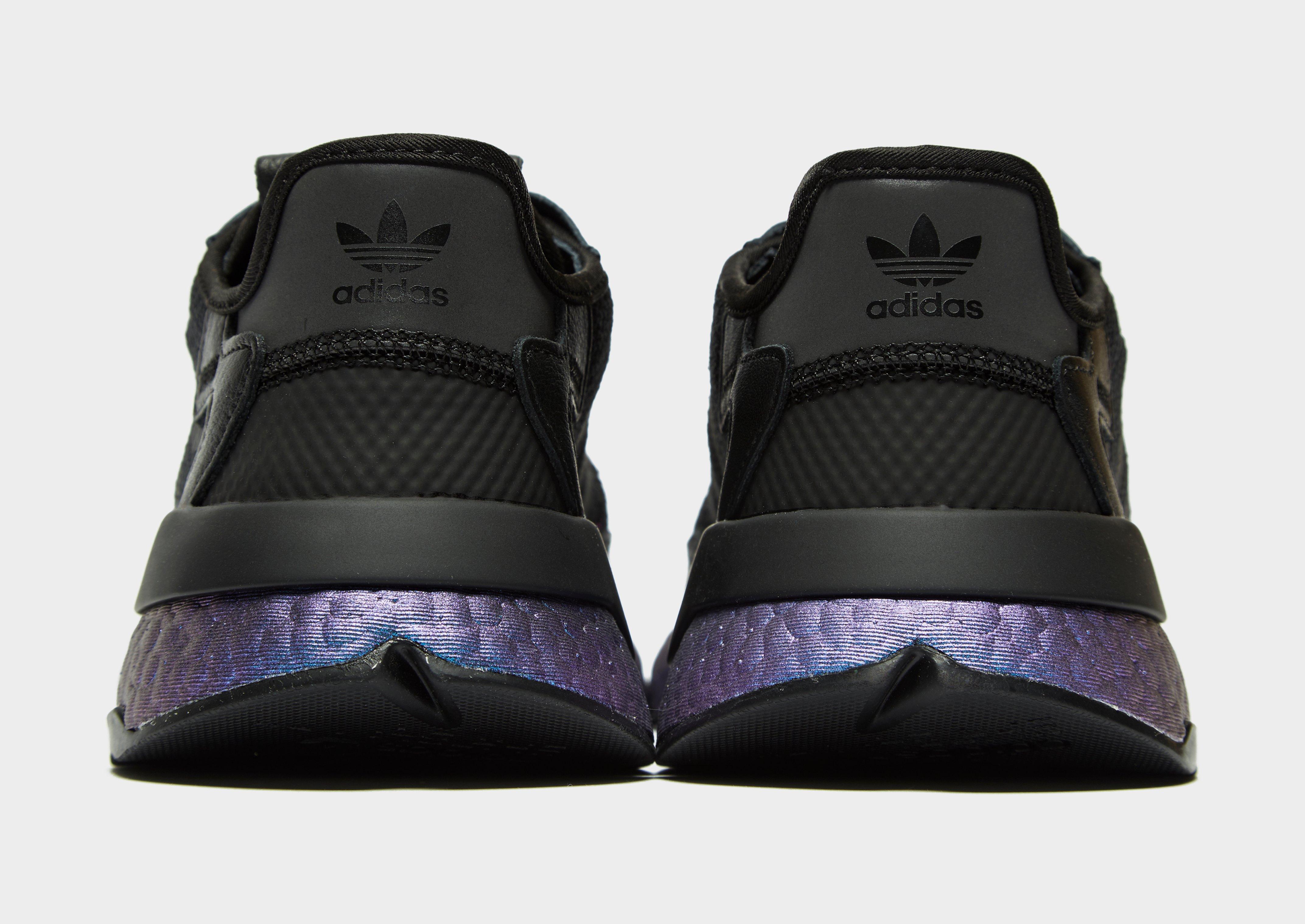 adidas nite jogger purple