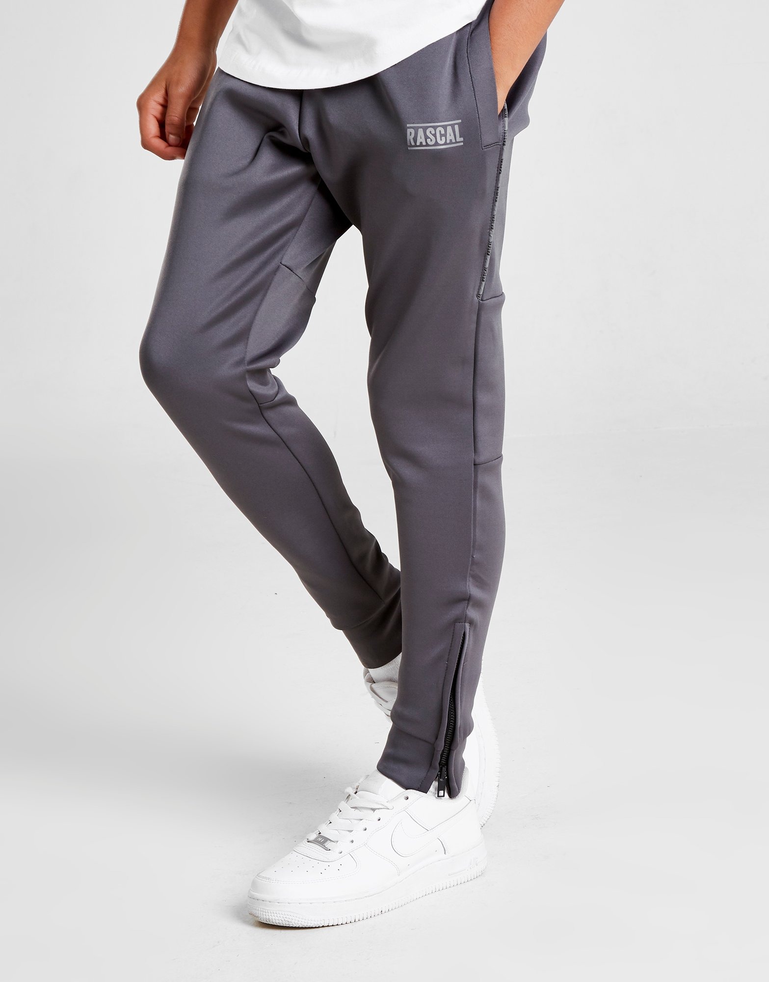 Buy Grey Rascal Acronym Poly Track Pants Junior JD Sports JD Sports