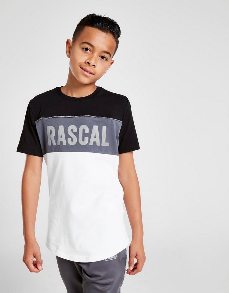 Rascal Acronym Colour Block T-Shirt Junior