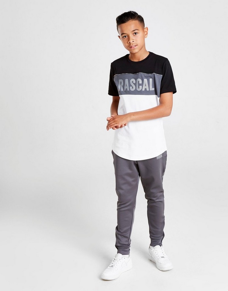 Rascal Acronym Colour Block T-Shirt Junior