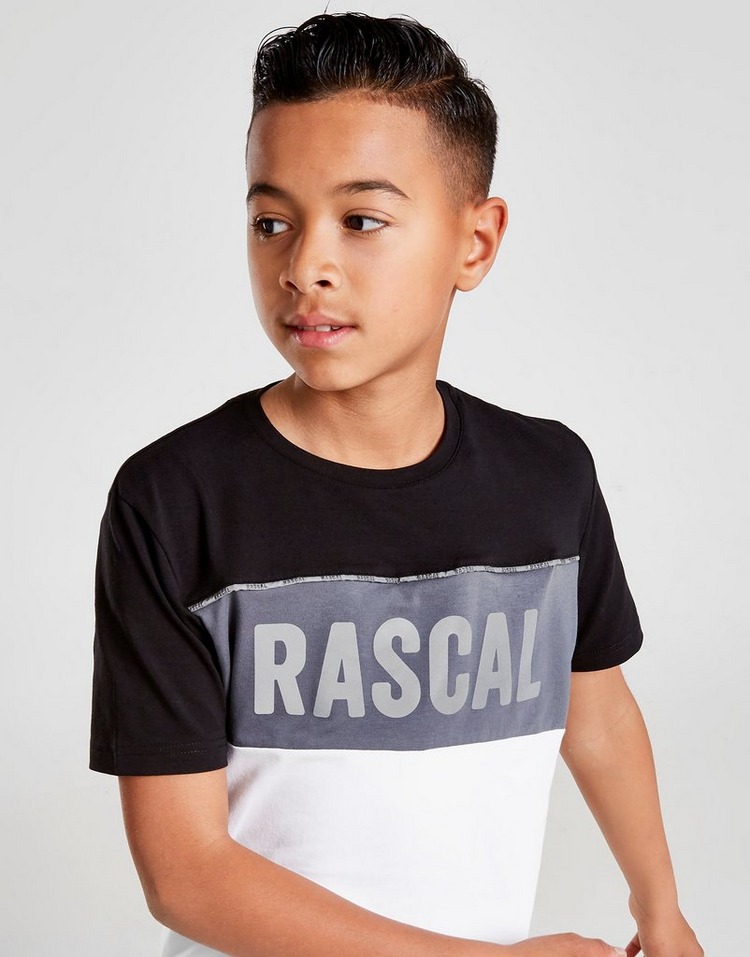 Rascal Acronym Colour Block T-Shirt Junior