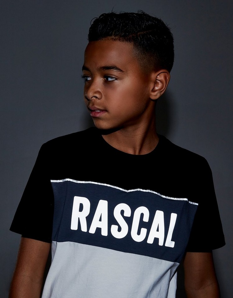 Rascal Acronym Colour Block T-Shirt Junior