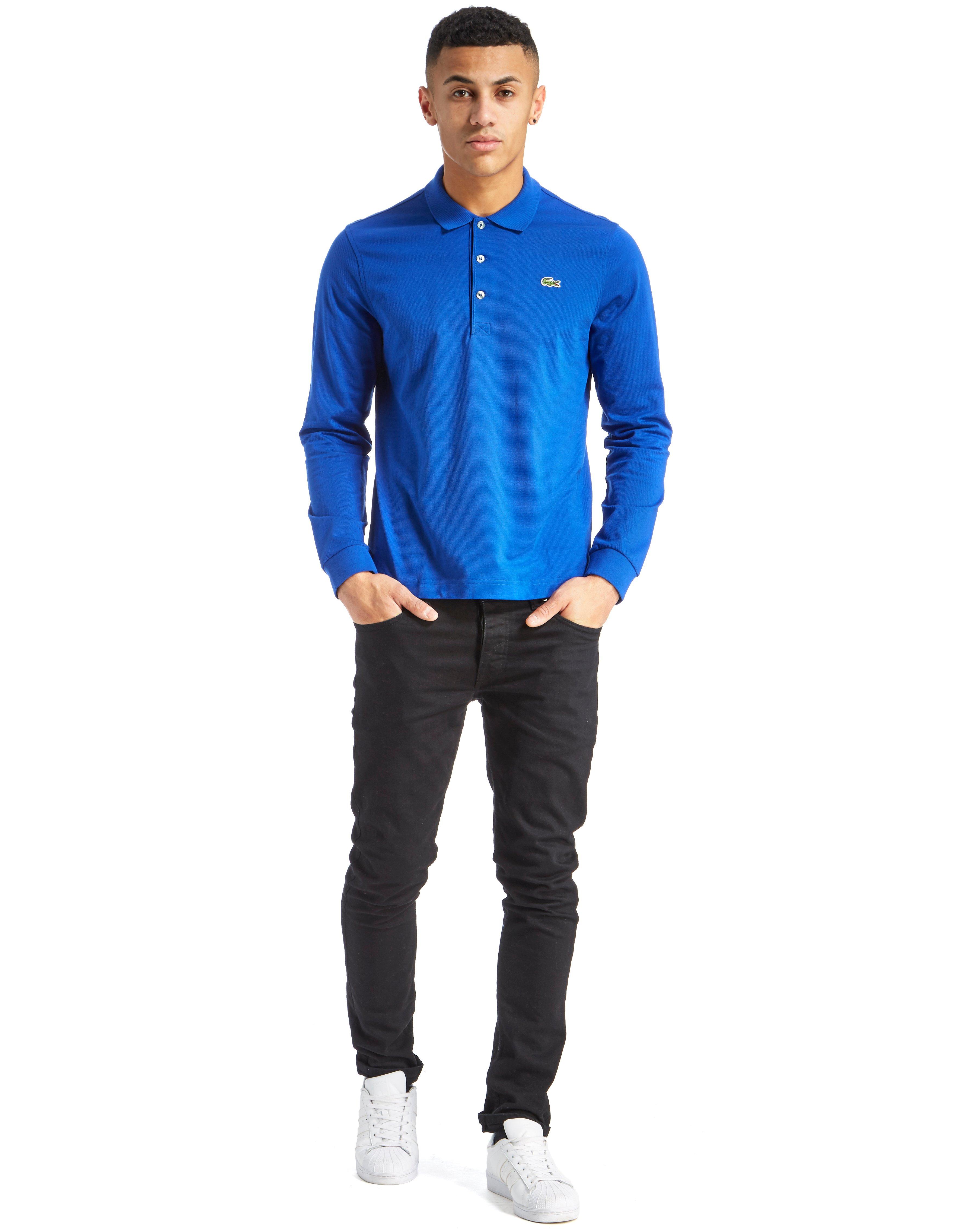 Alligator Long Sleeve Polo Shirt