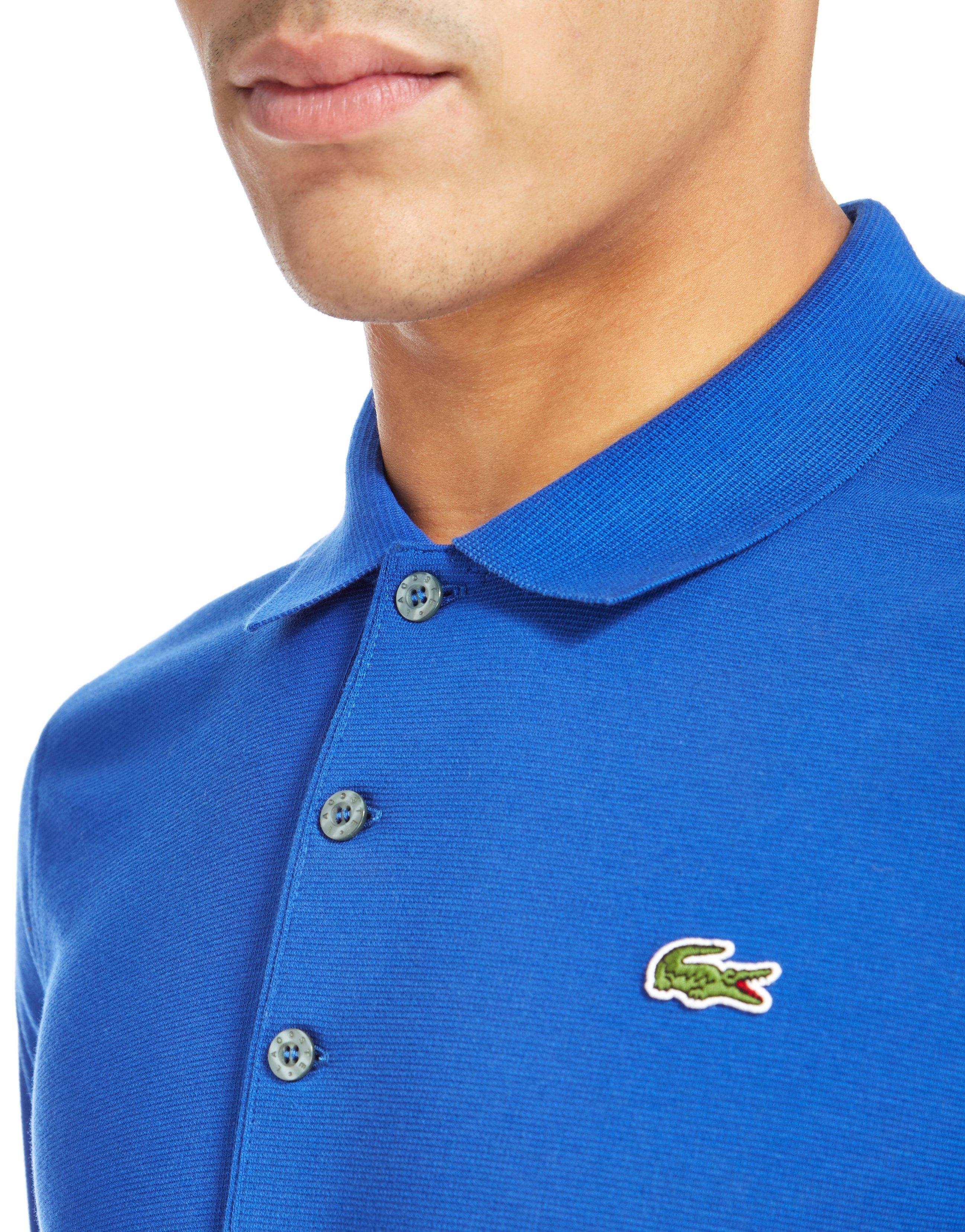 Alligator Long Sleeve Polo Shirt