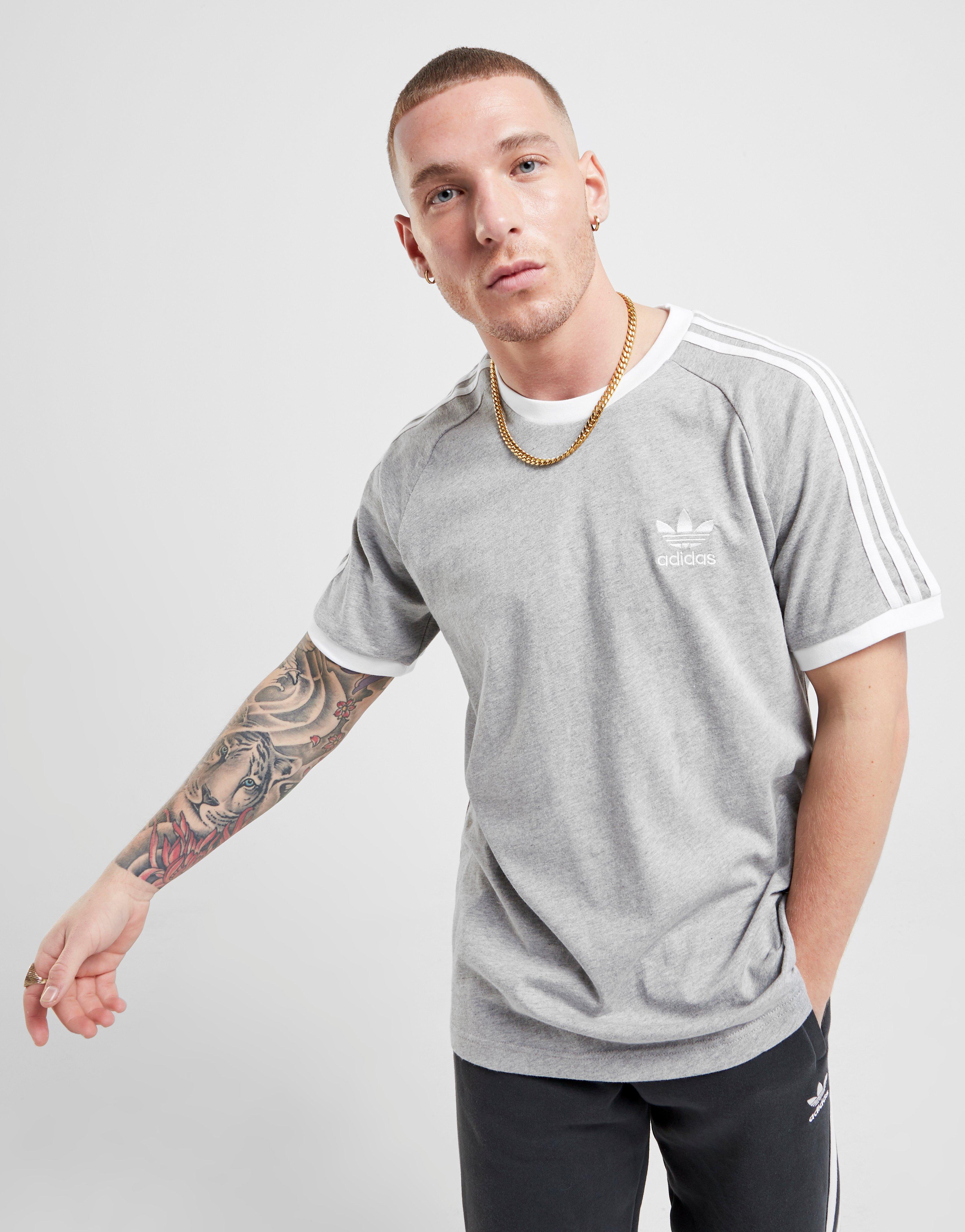 adidas originals california t shirt grey