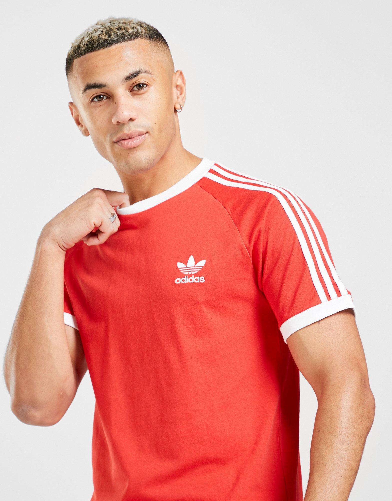 adidas california red t shirt