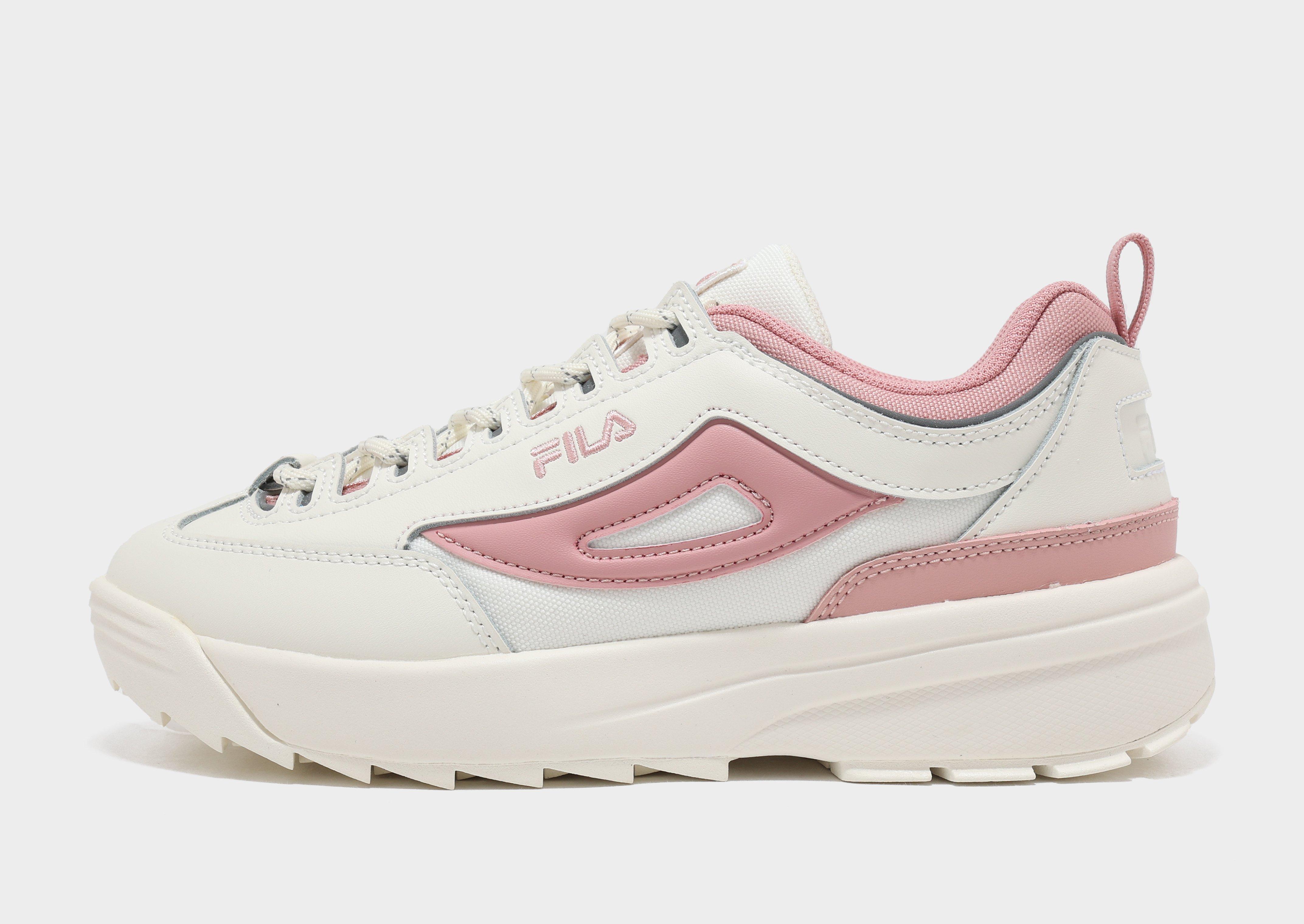 White Fila x DOLLA Disruptor Sleek Women s JD Sports Singapore