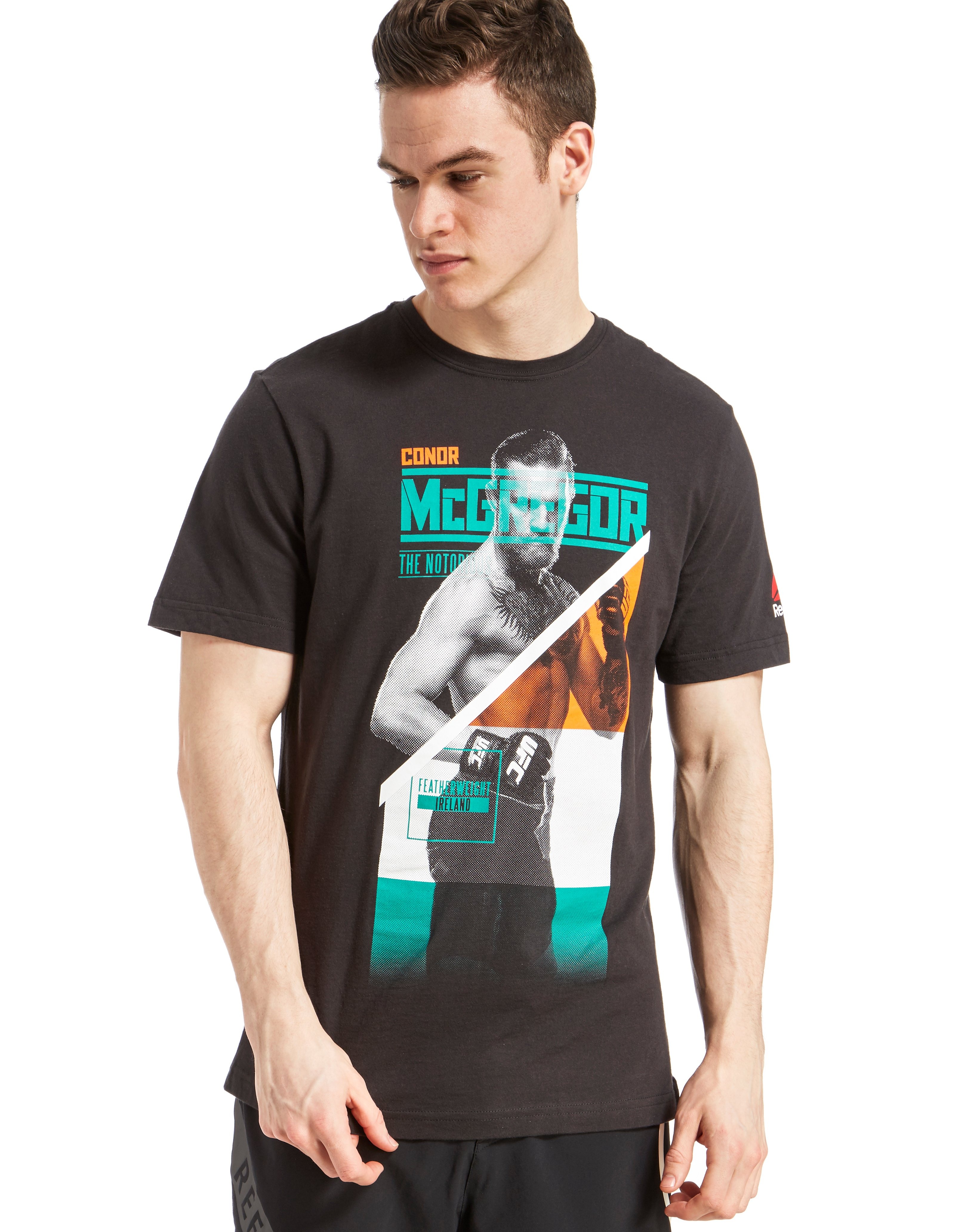 Sort Reebok UFC Conor McGregor Fighter T-Shirt - JD Sports Danmark