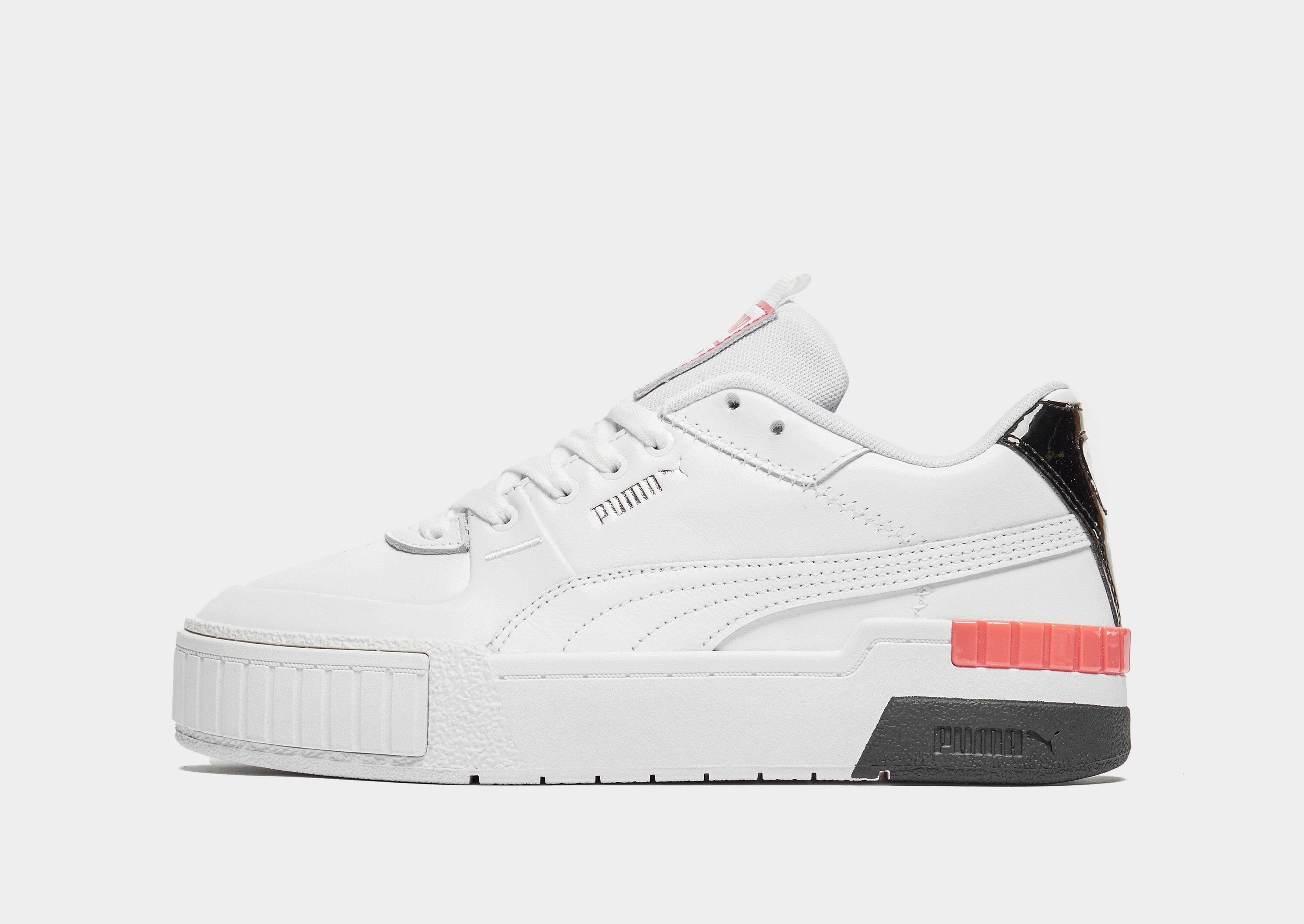 puma cali white pink