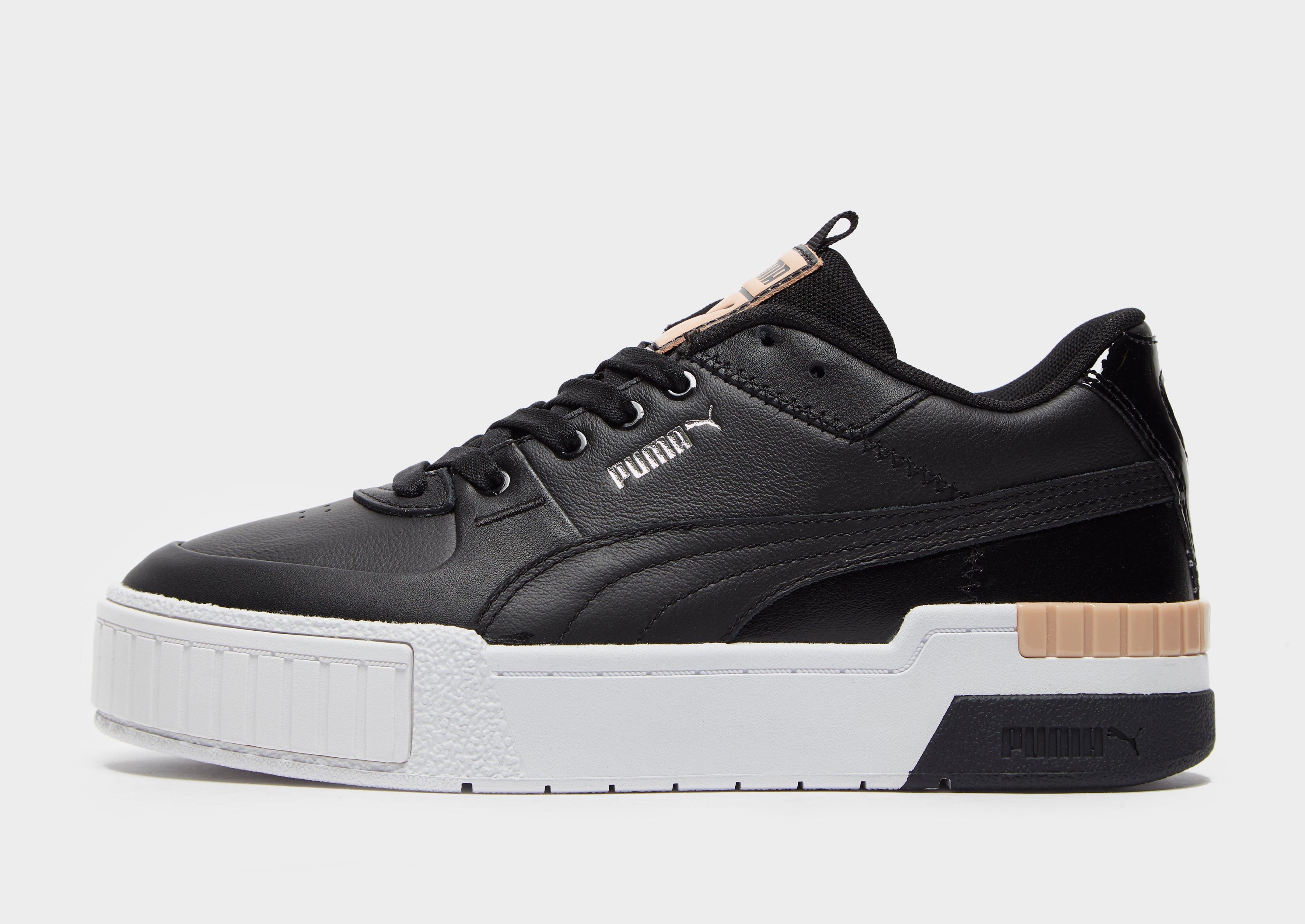 cali puma blanche et noir