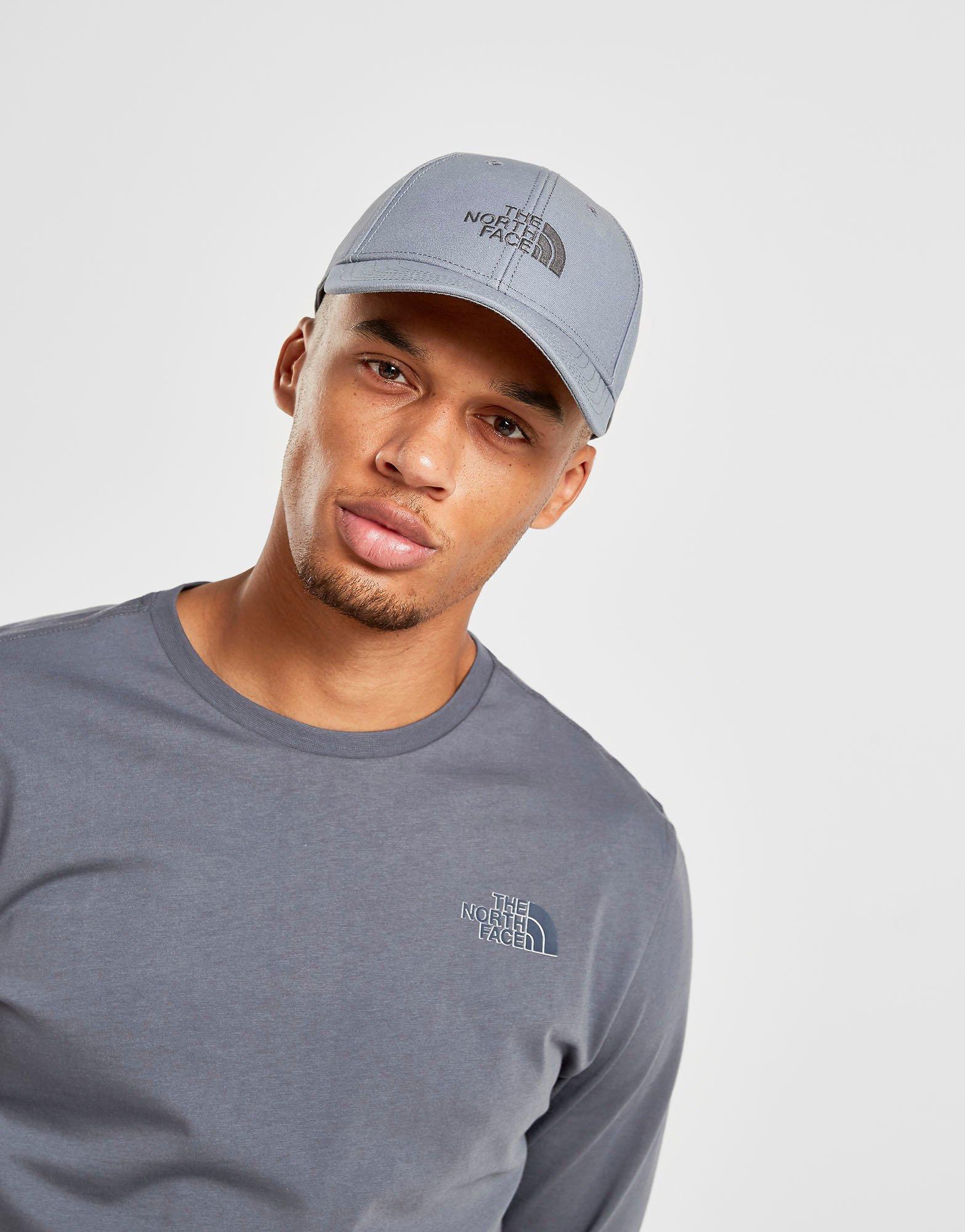 the north face cap grey