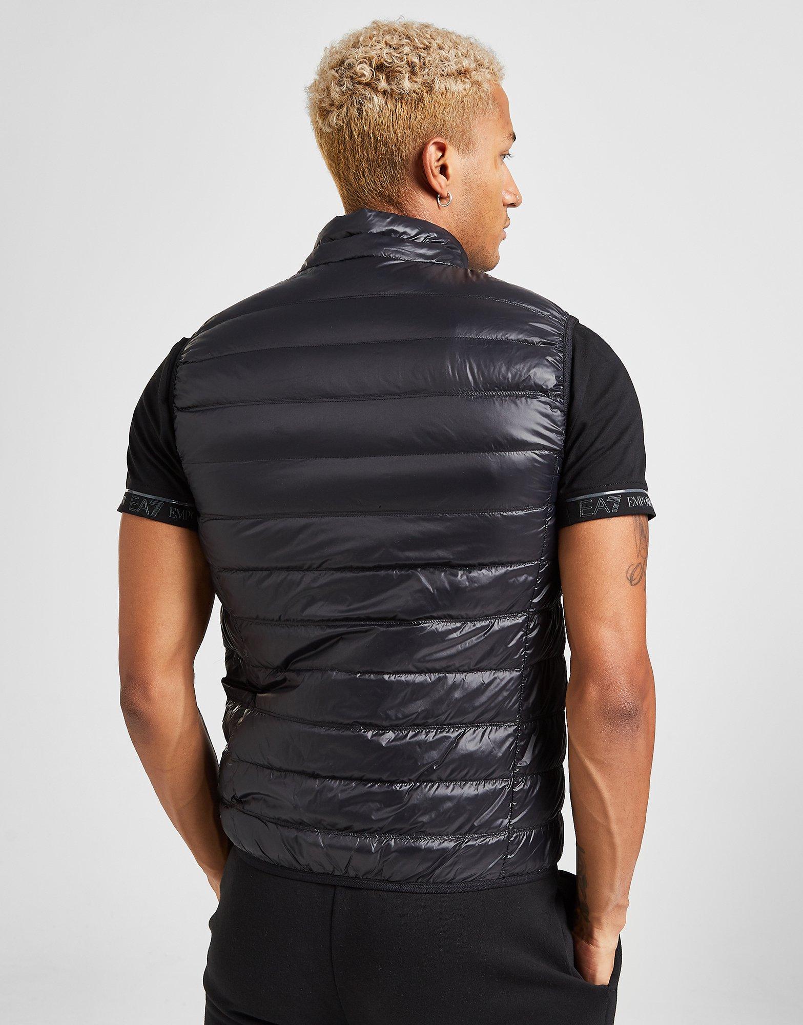 black armani bodywarmer