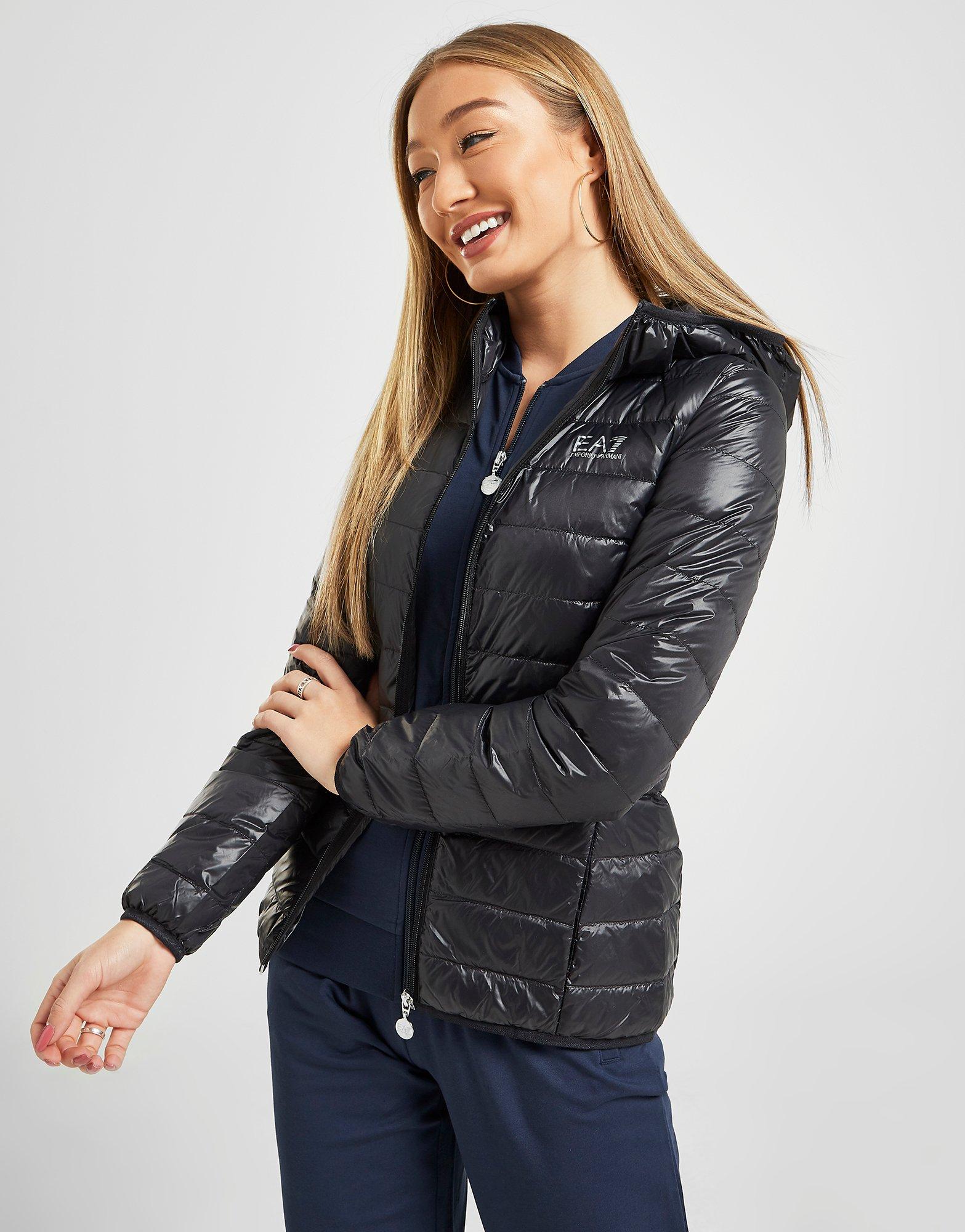 ea7 leather jacket