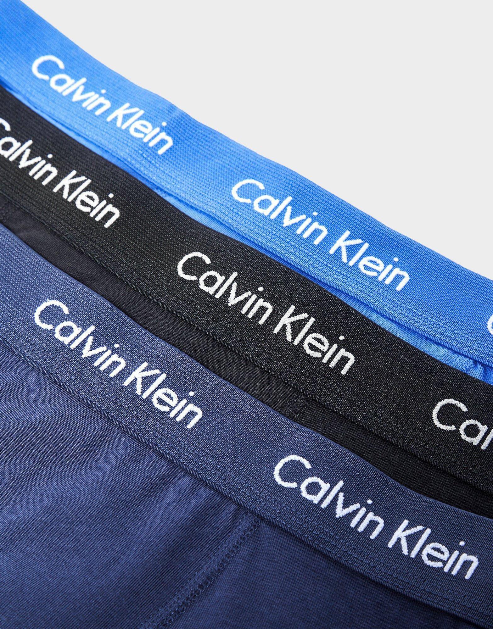 Black Calvin Klein Underwear 3-Pack Trunks - JD Sports Global