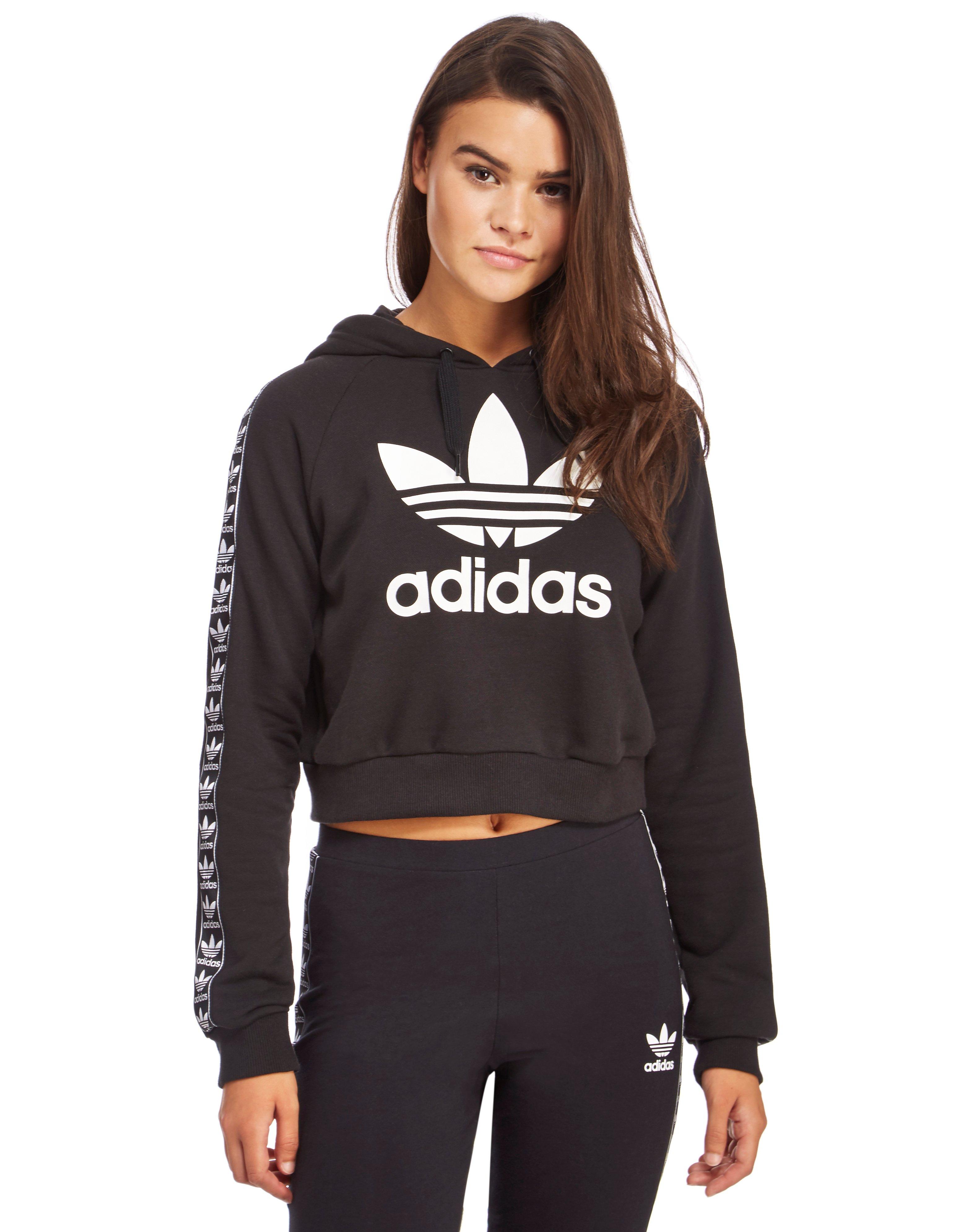 adidas original overhead tape hoodie