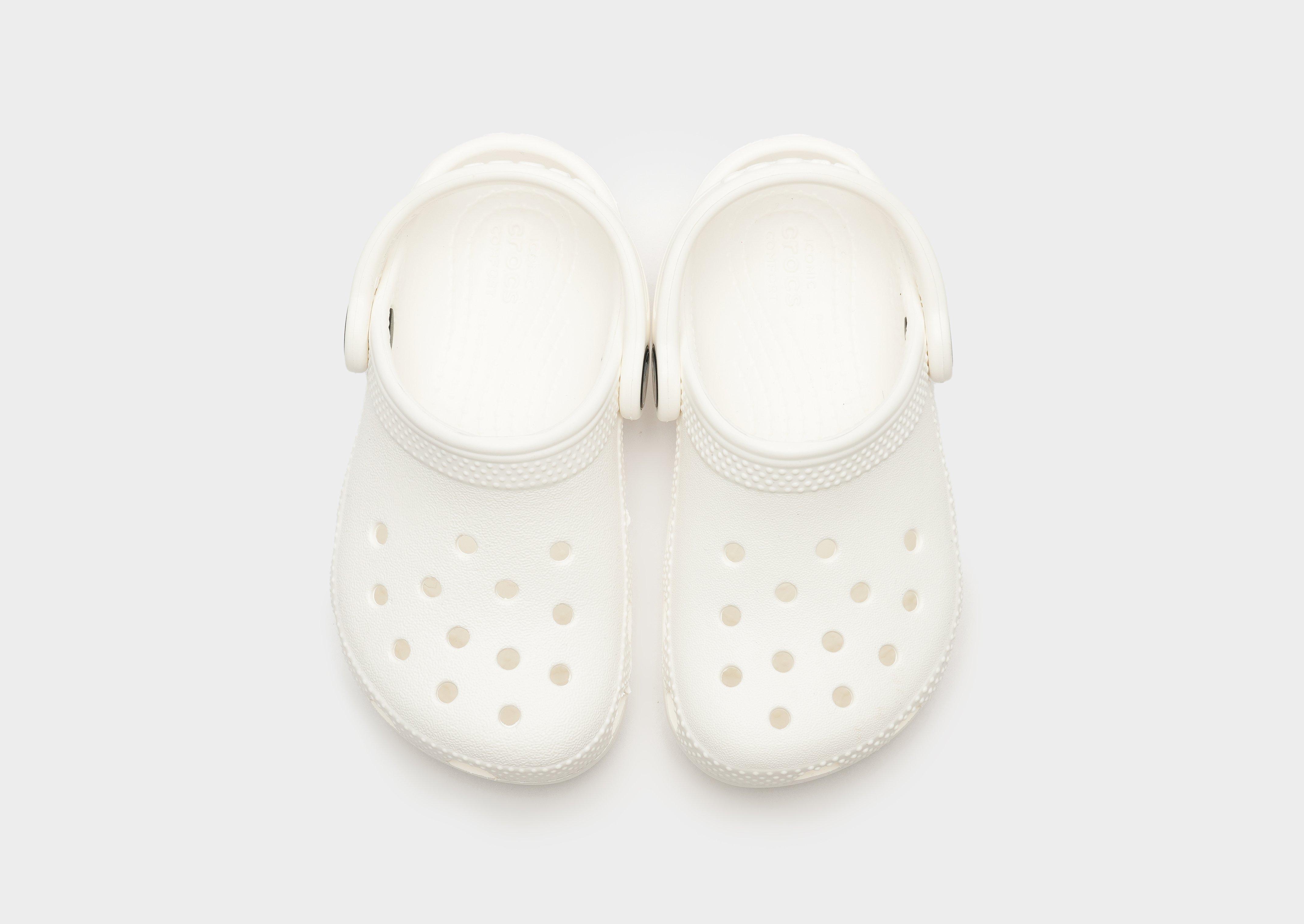 White hot sale classic clog