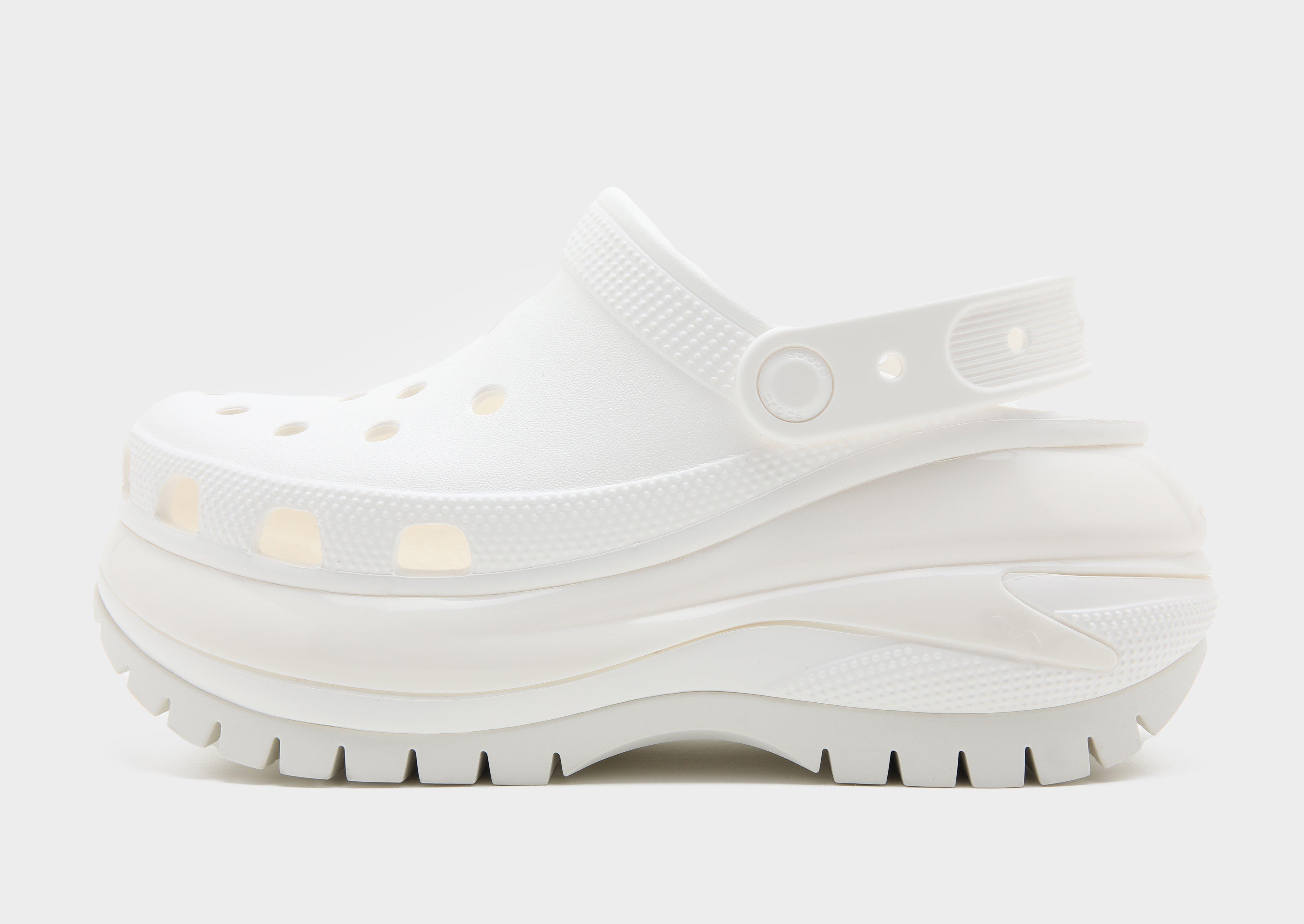 Crocs - MEGA CRUSH CLOG 'WHITE' - VegNonVeg