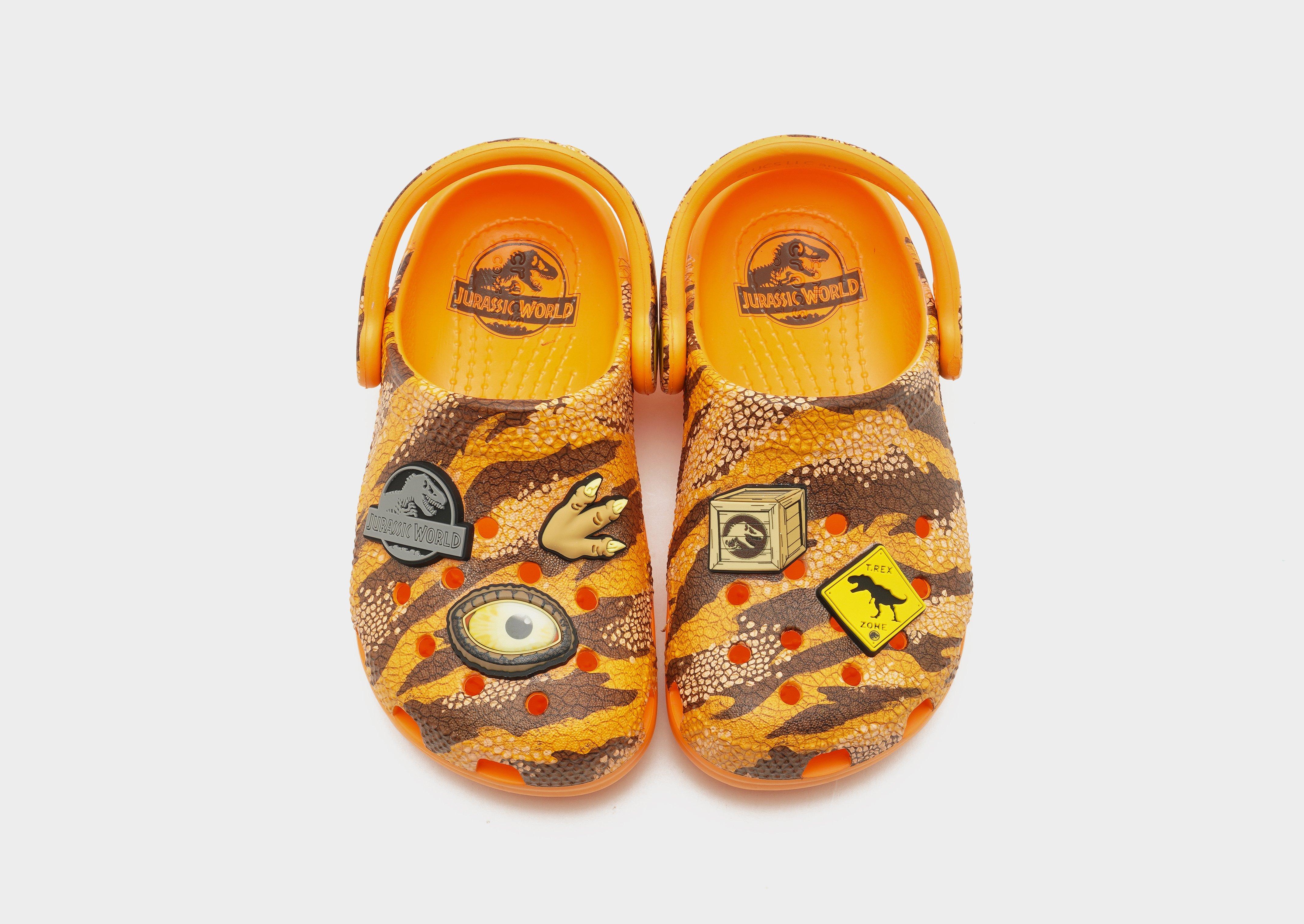 crocs x jurassic world