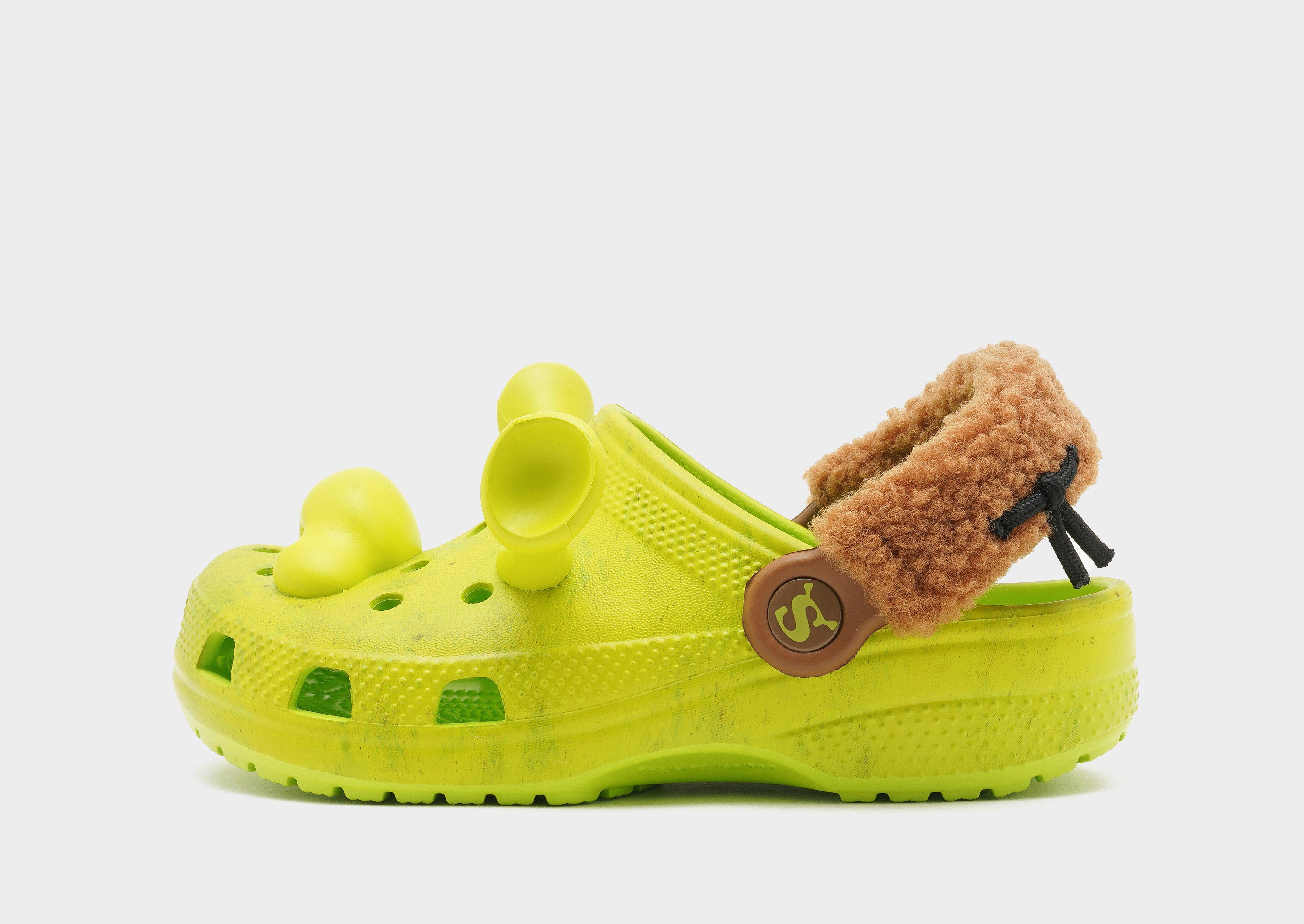 DreamWorks Shrek Crocs Classic Clog Women’s Size 7 - Juniors Size J5 NEW