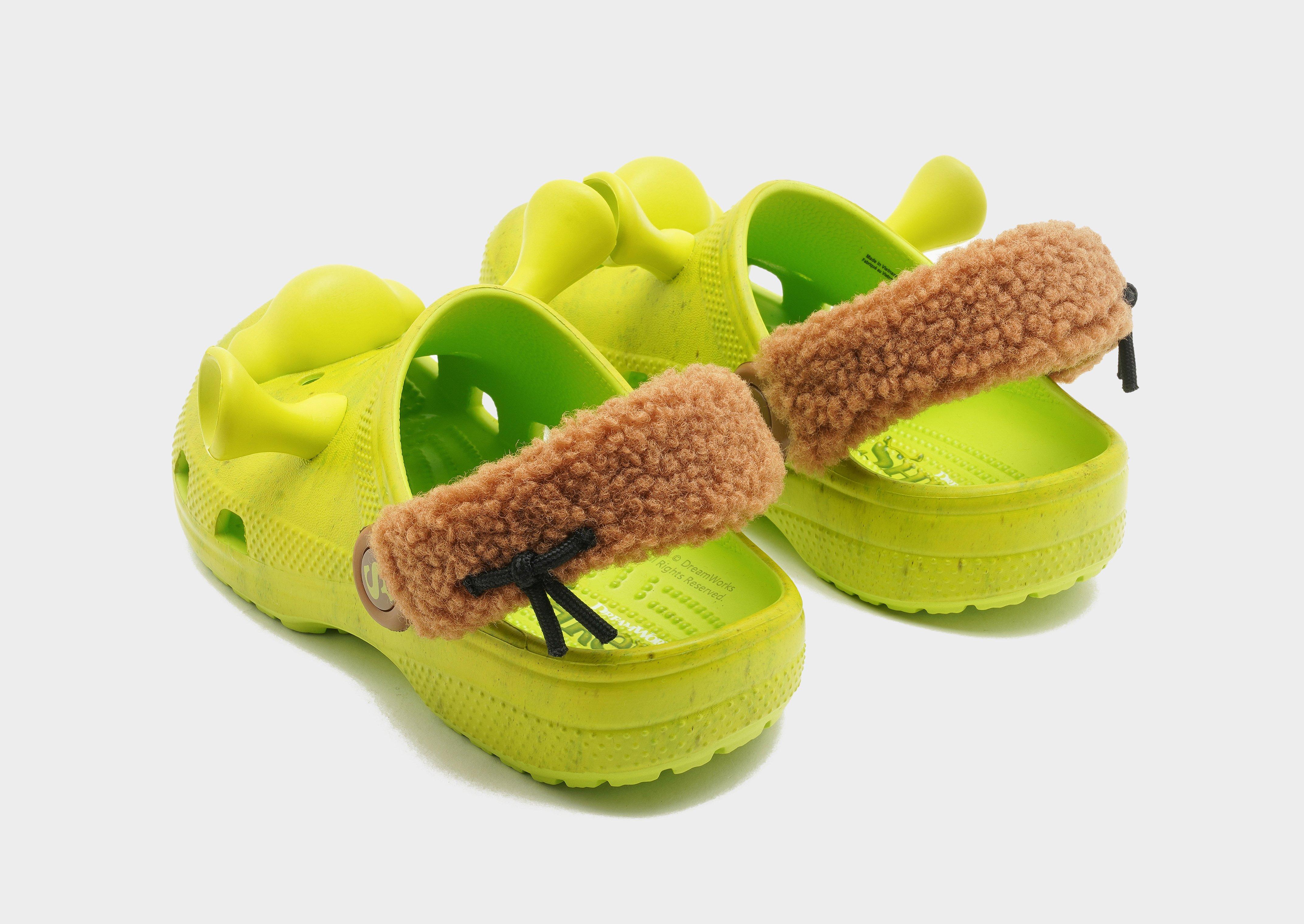 Green Crocs x DreamWorks Classic Clog 'Shrek' Infant - JD Sports Singapore
