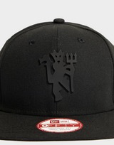 New Era Manchester United Black On Black Snapback Cap