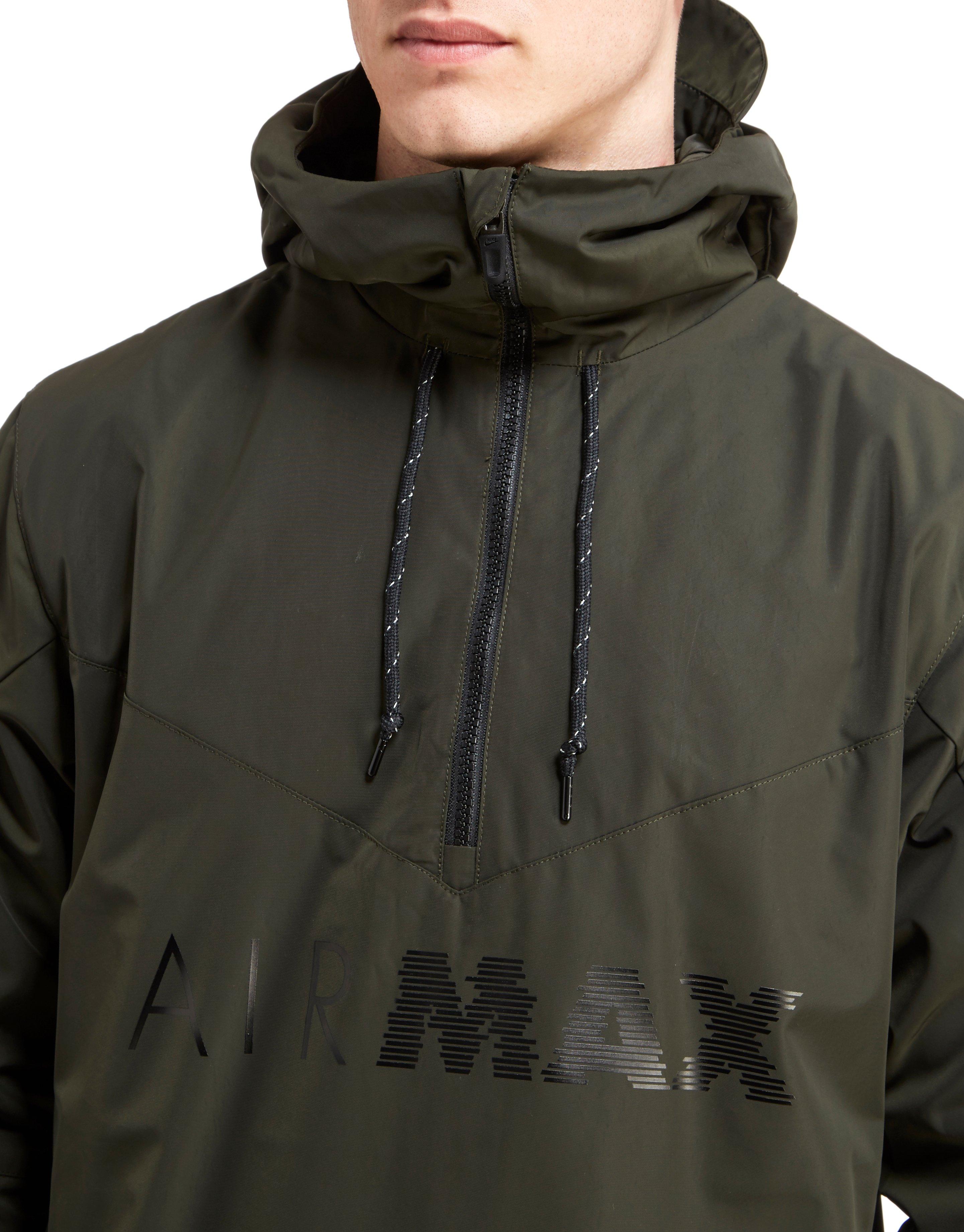 Gron Nike Air Max Half Zip Chevron Jacket JD Sports Sverige
