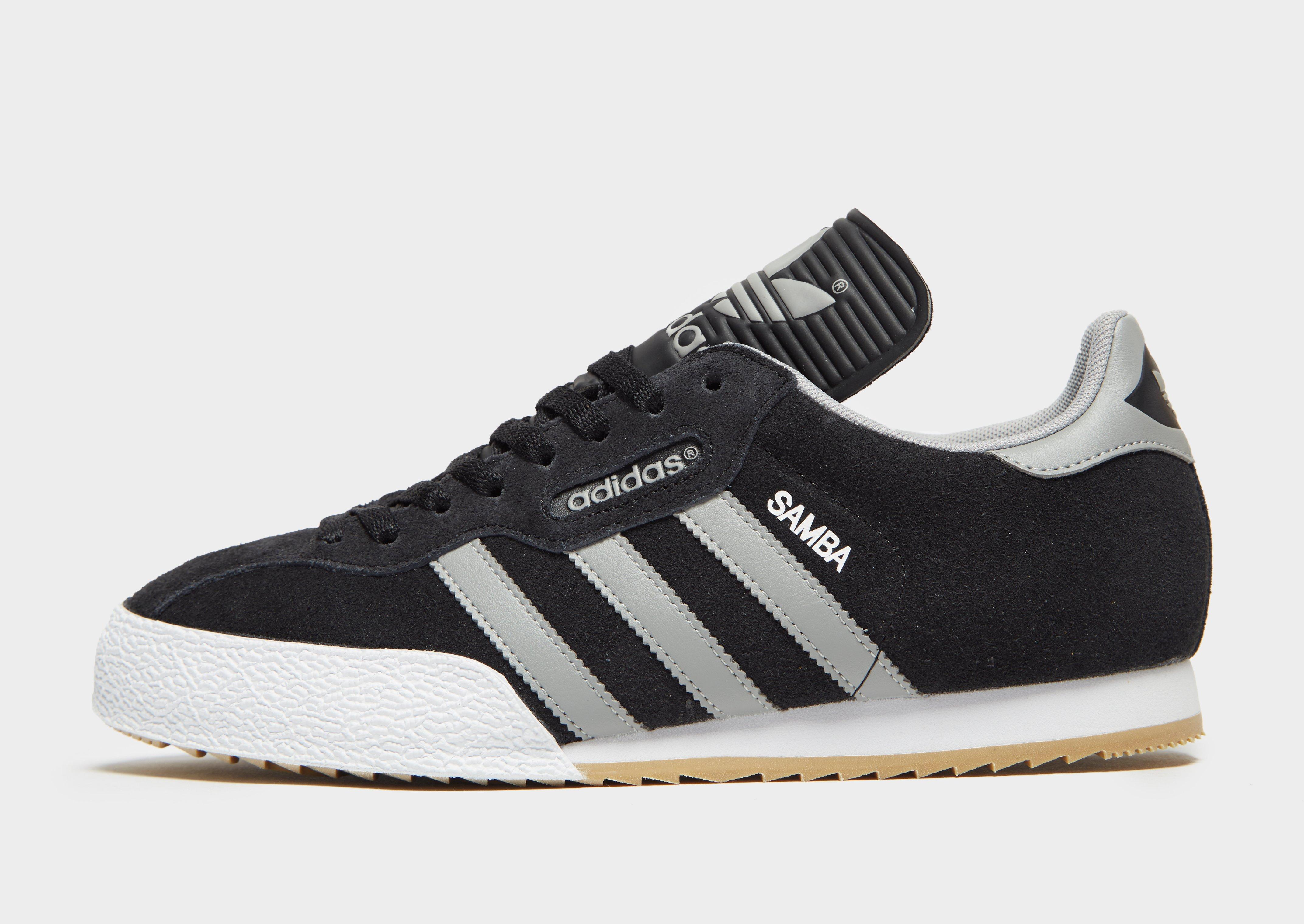 adidas samba super black white