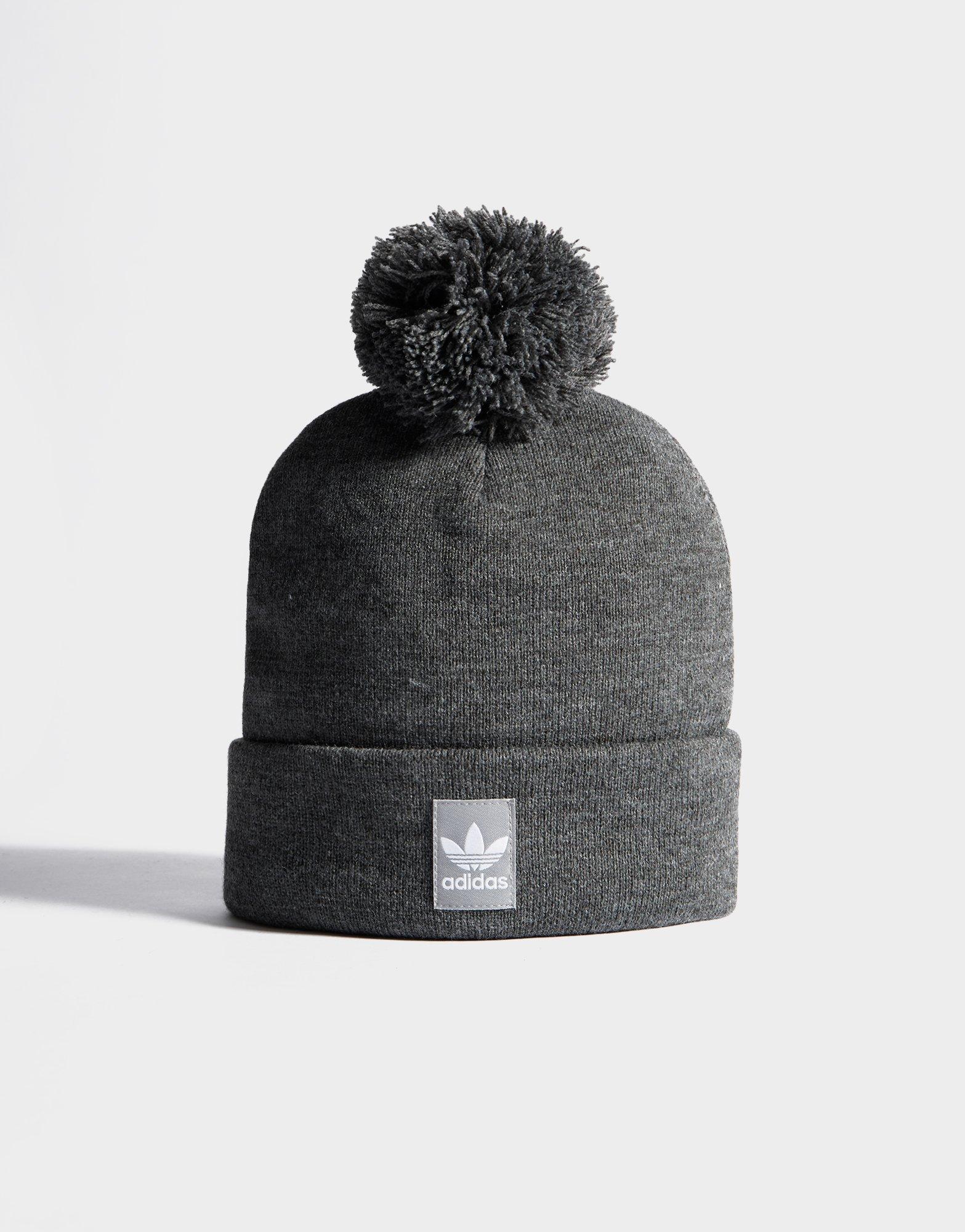 adidas originals logo bobble hat