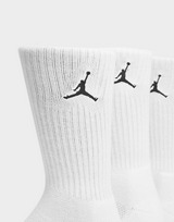 Jordan 3 Pack Crew Socken