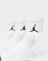 Jordan 3 Pack Drift Low Quarter Socks