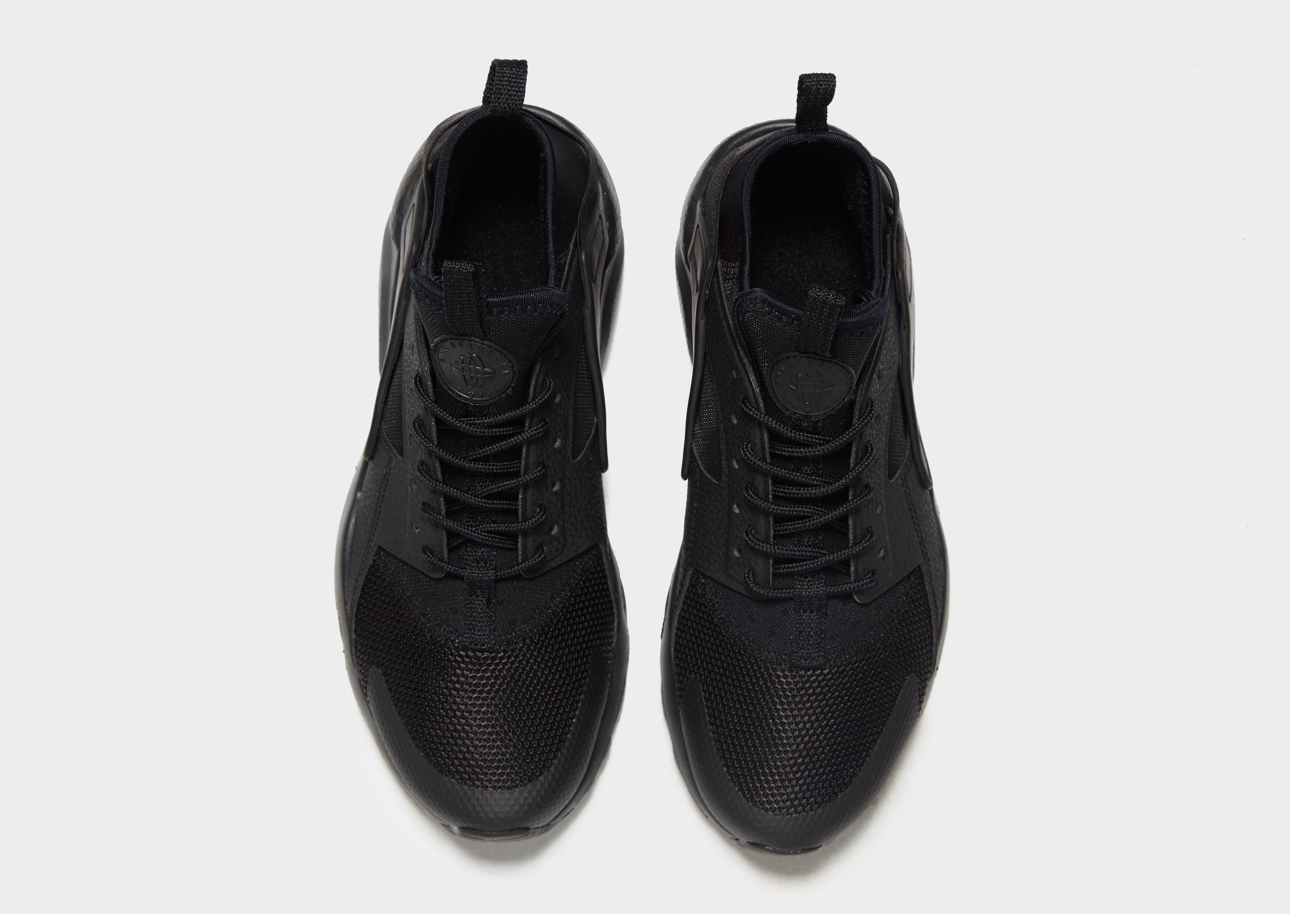 nike huarache black junior