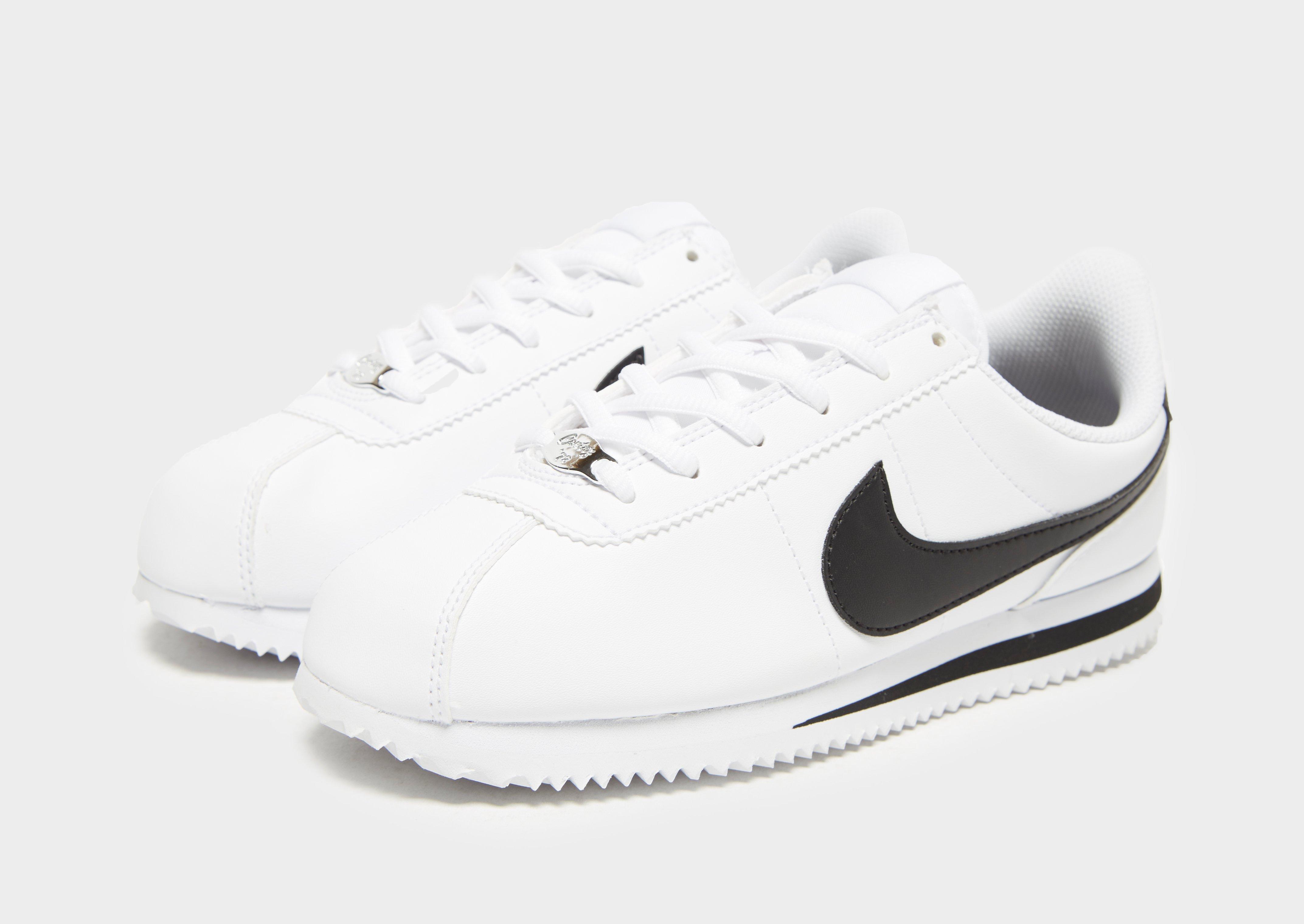 White Nike Cortez Junior | JD Sports