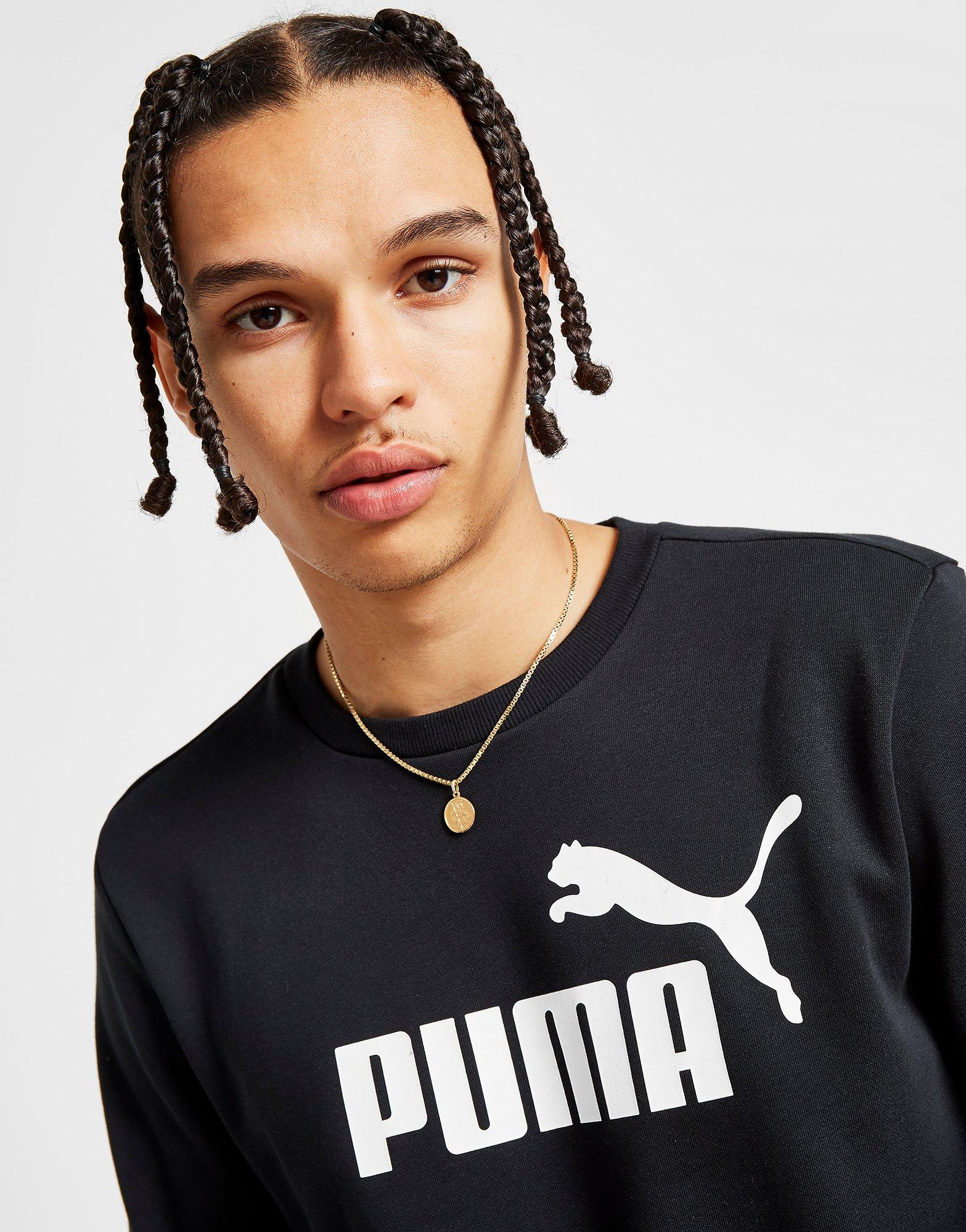 puma core logo crew sweatshirt