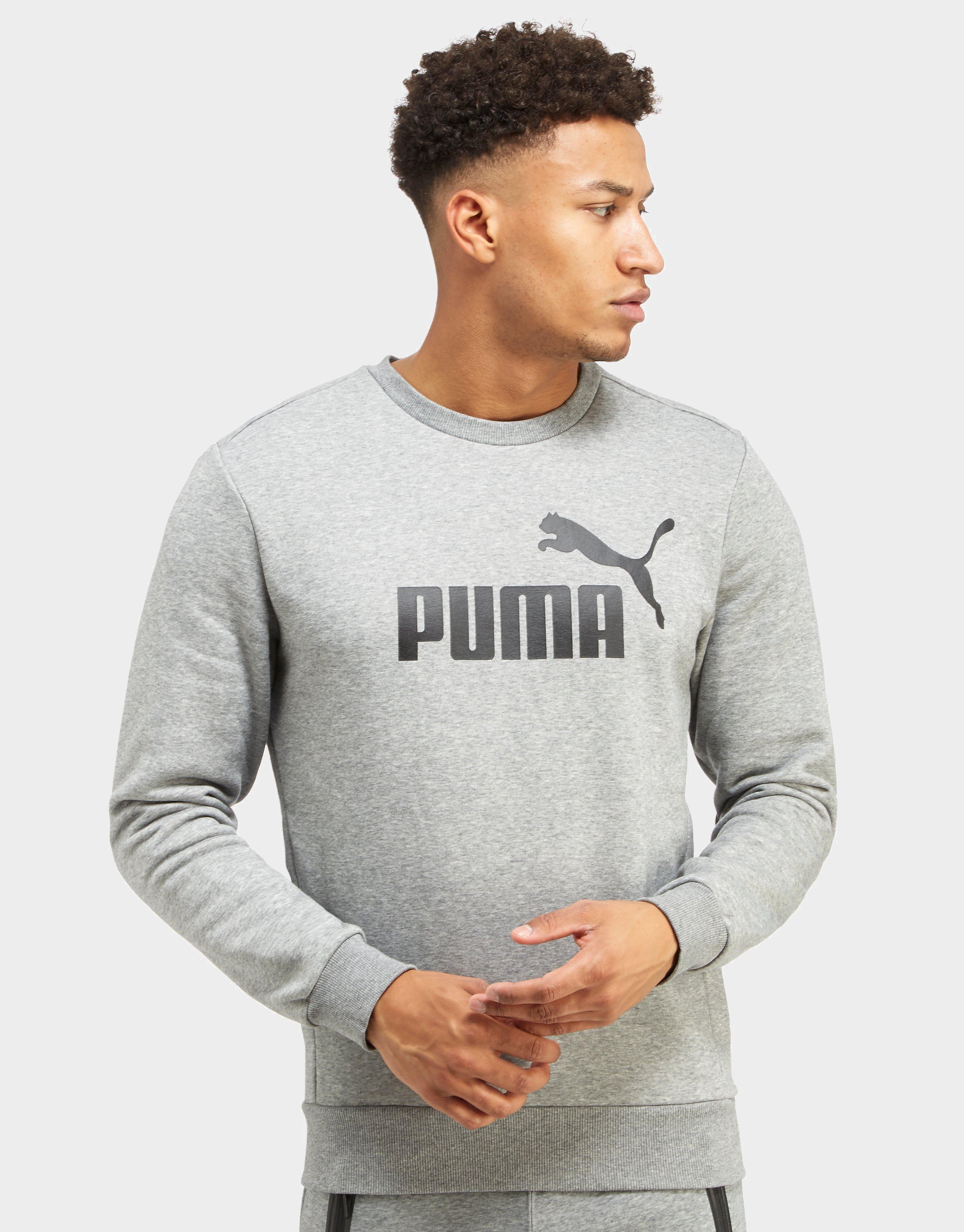 puma core logo crew sweatshirt junior