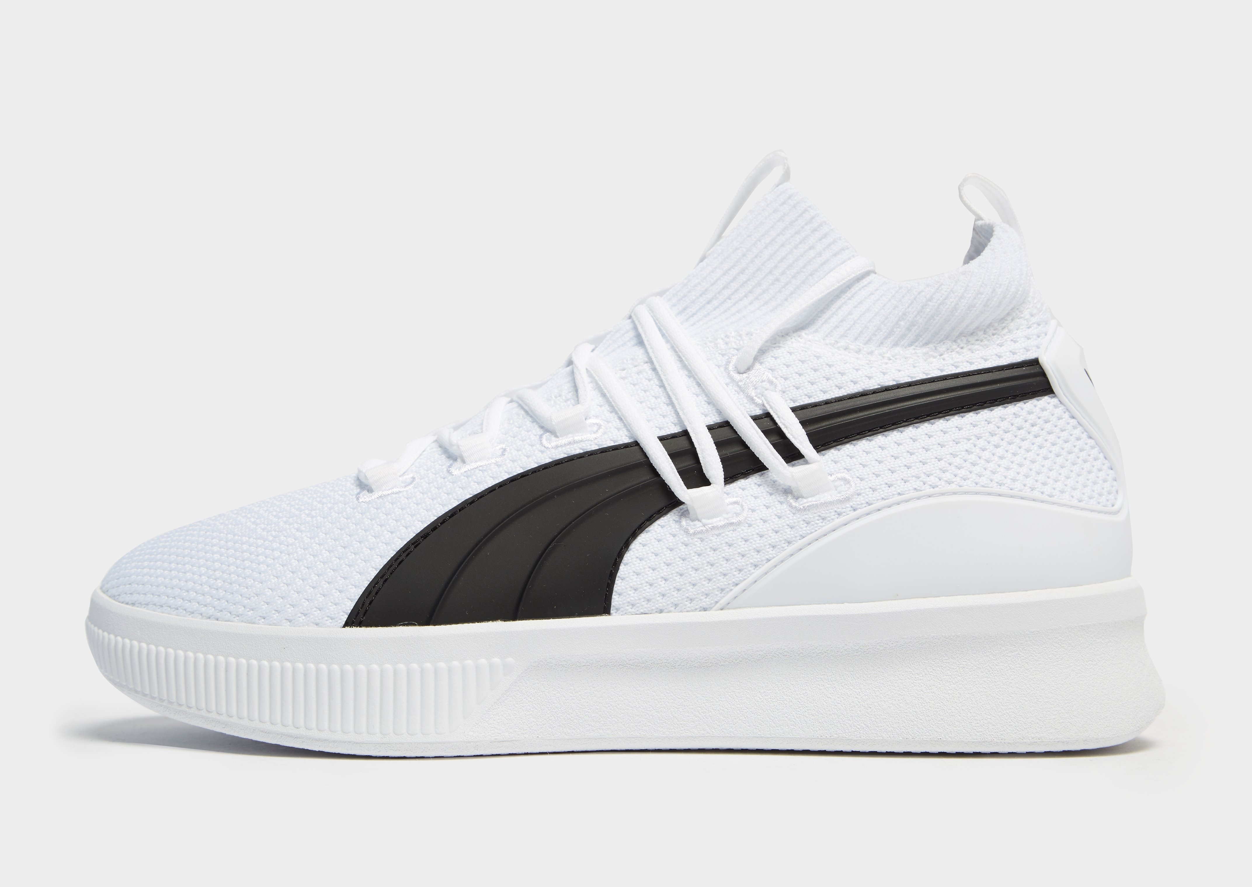 puma clyde court white