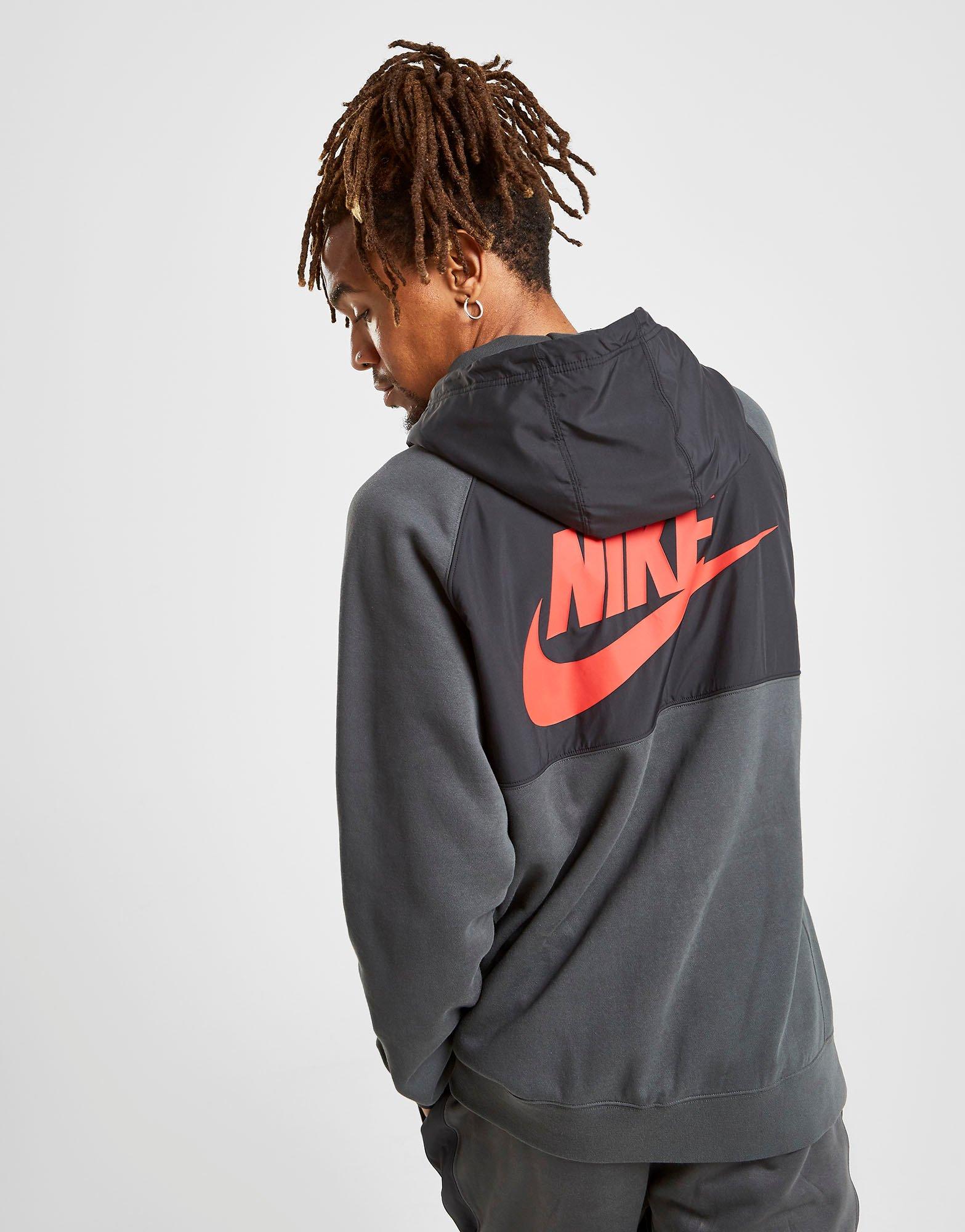 nike hybrid sweatshirt