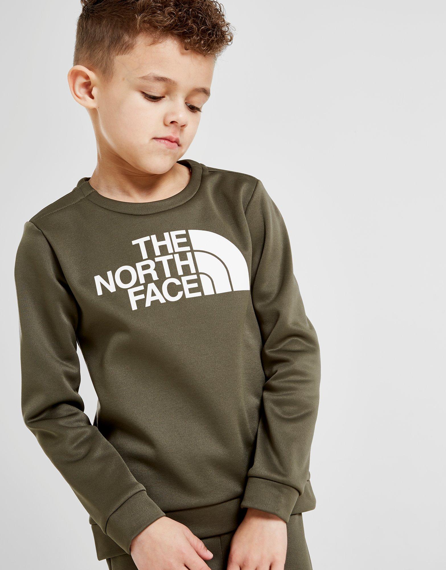 north face tracksuit baby